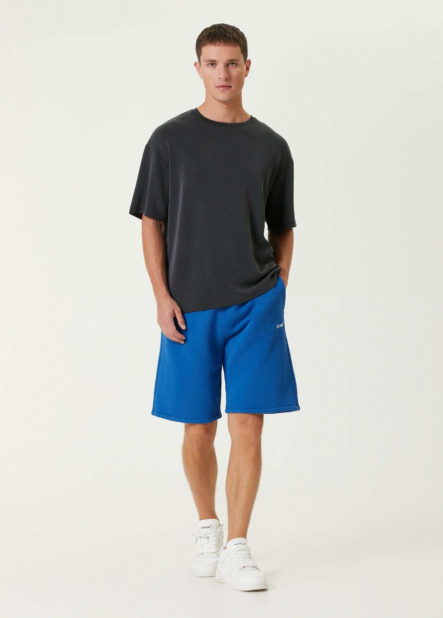 OFF-WHITE SKATE SWEATSHORT