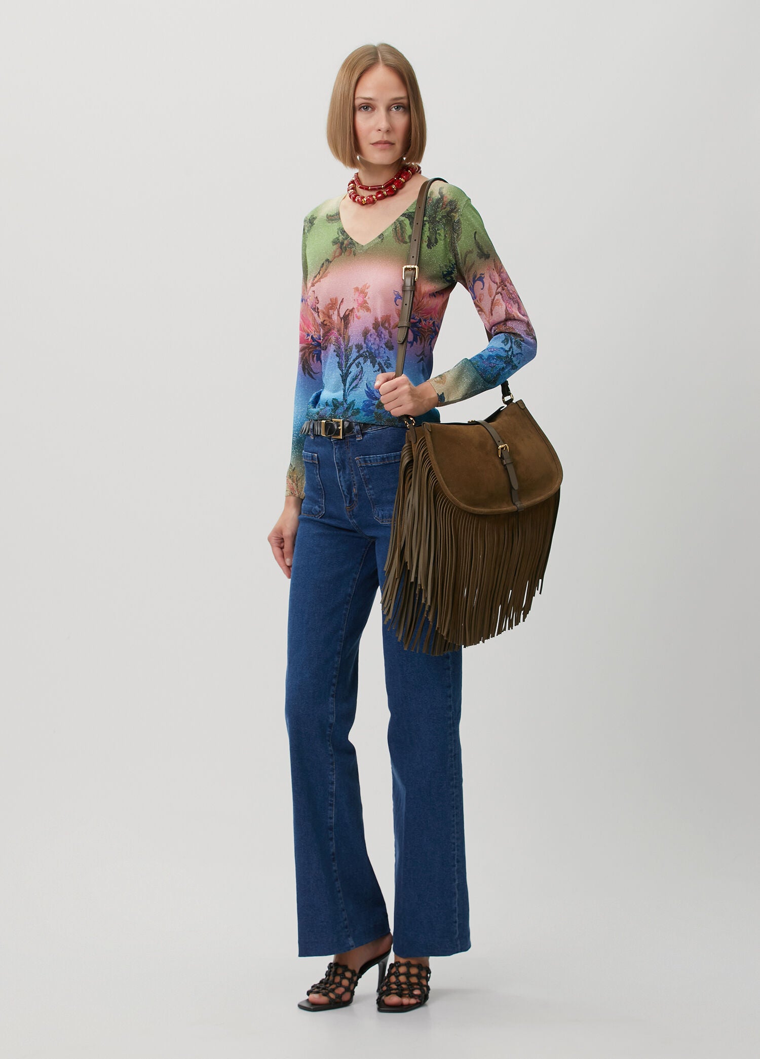 ETRO CROSSBODY PONY M FRINGES - BEYMEN