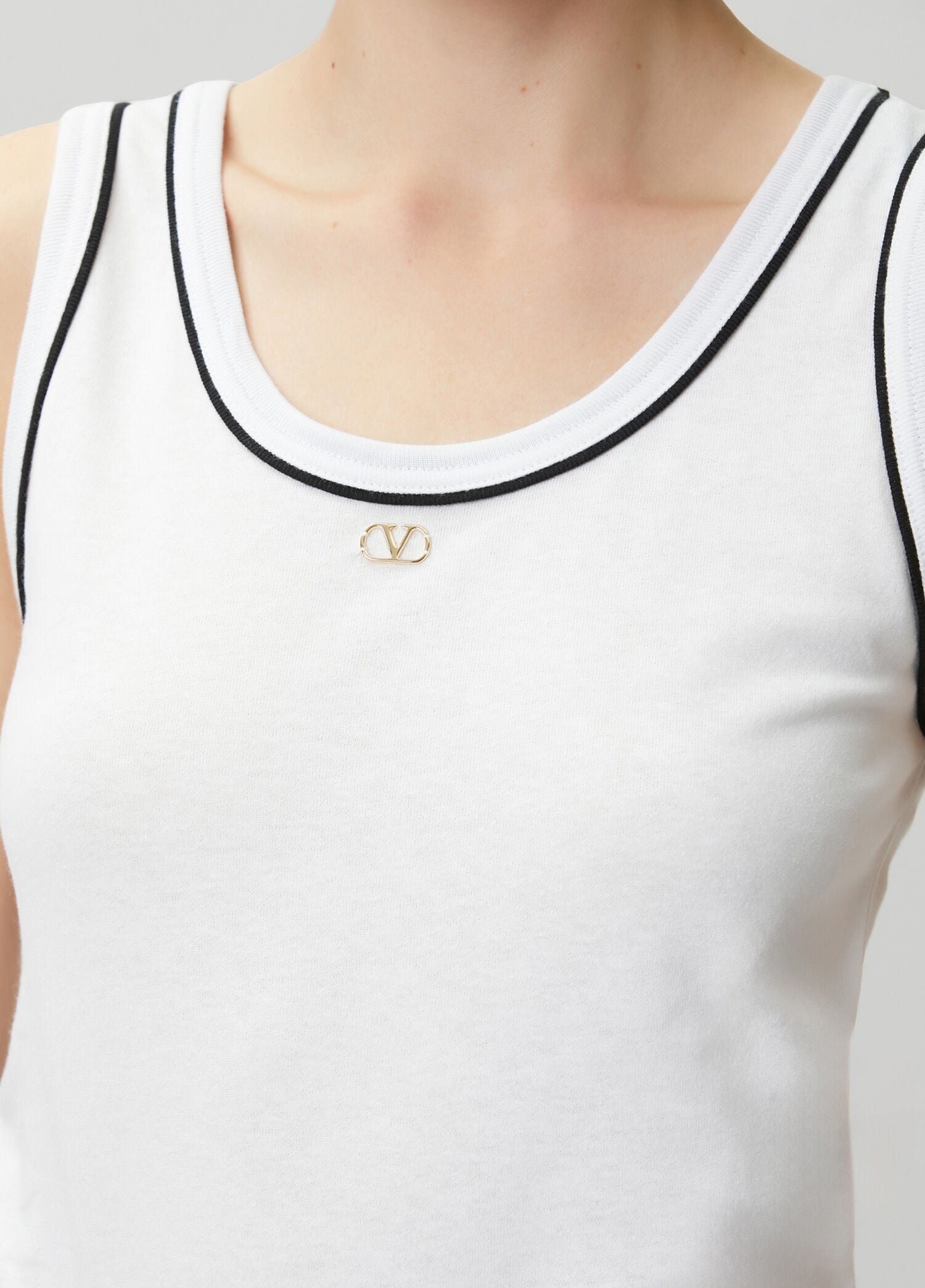 VALENTINO GARAVANI JERSEY TOP - BEYMEN