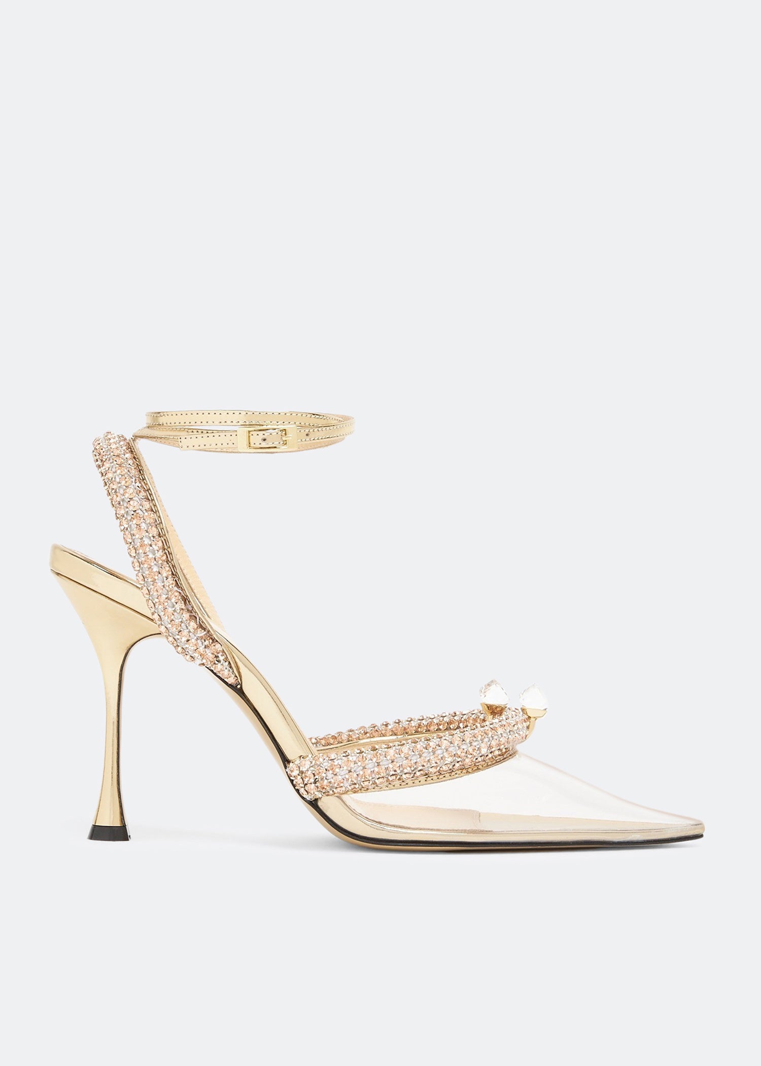 MACH & MACH SGEORGIA CRYSTAL PUMPS - BEYMEN