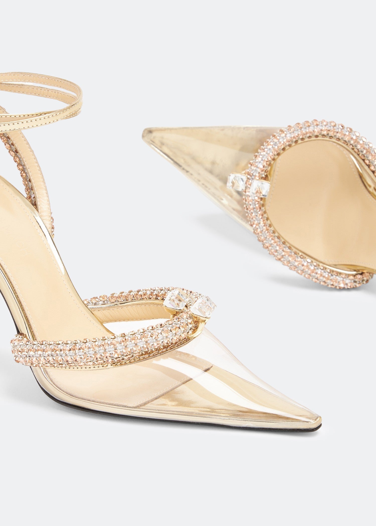 MACH & MACH SGEORGIA CRYSTAL PUMPS - BEYMEN