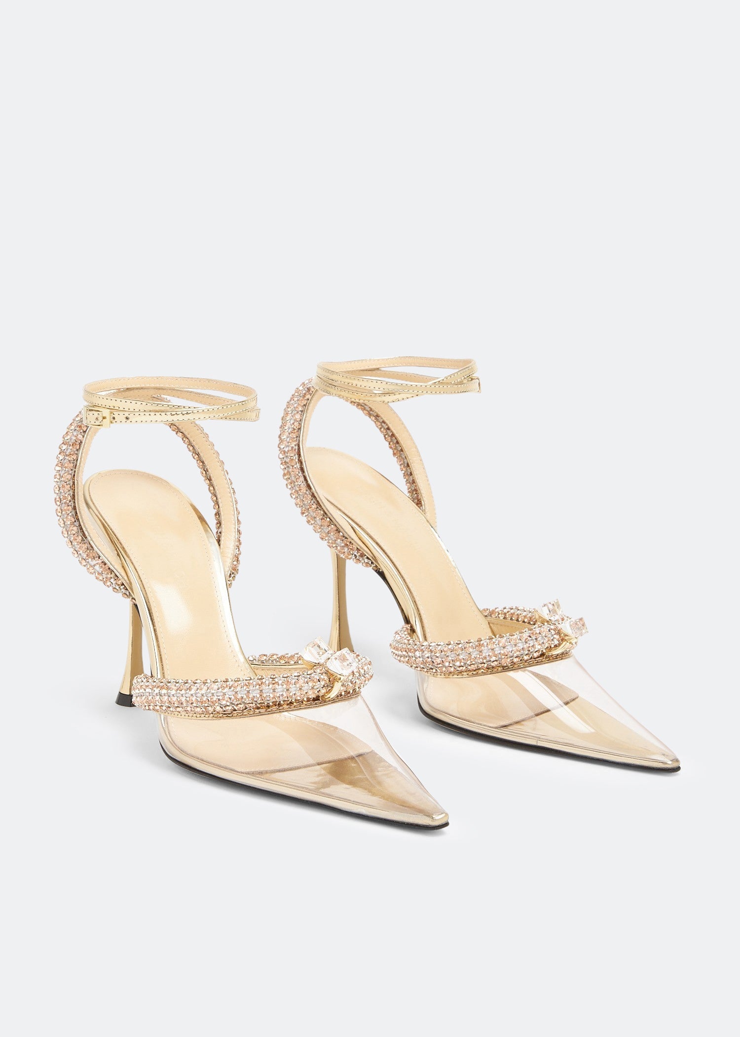 MACH & MACH SGEORGIA CRYSTAL PUMPS - BEYMEN