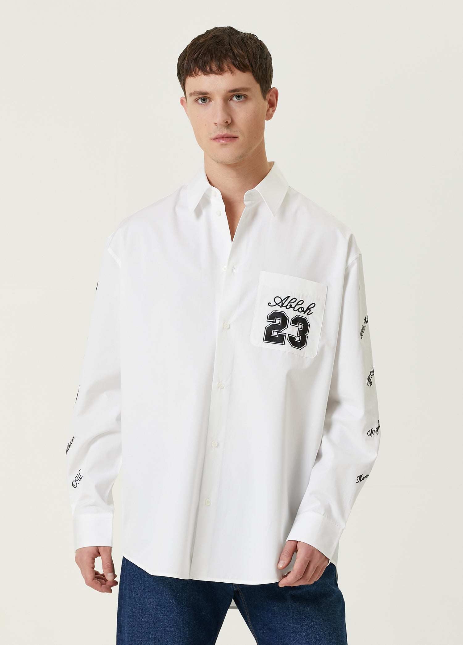 OFF WHITE OVERSHIRT - BEYMEN