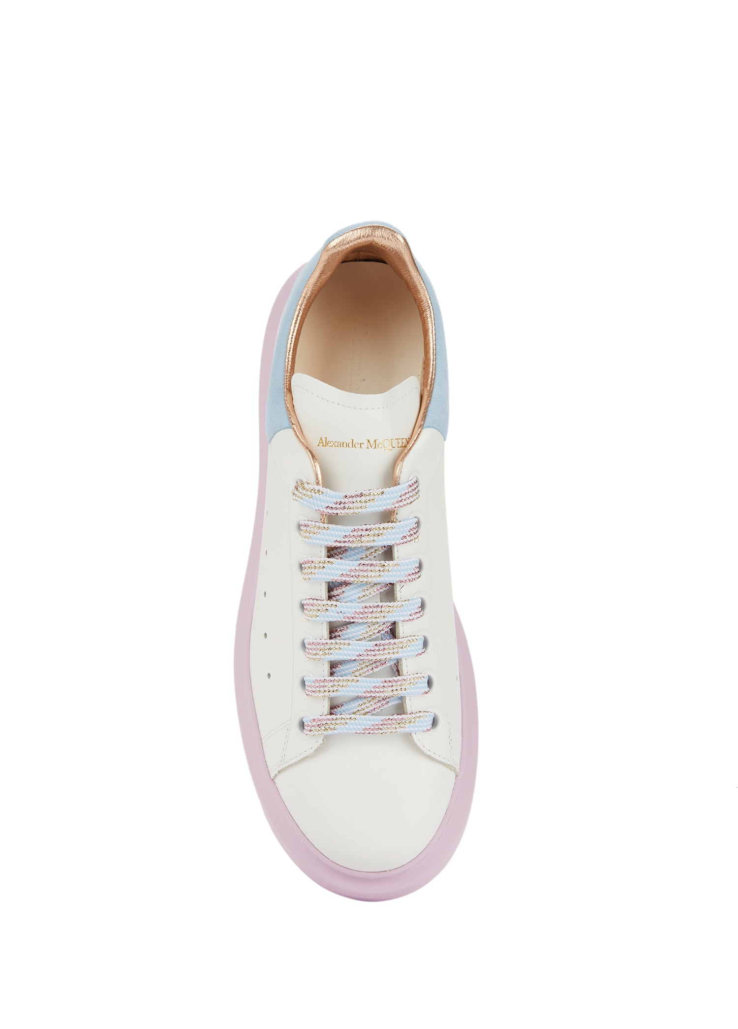 ALEXANDER MCQUEEN LEATHER UPPER AND RU