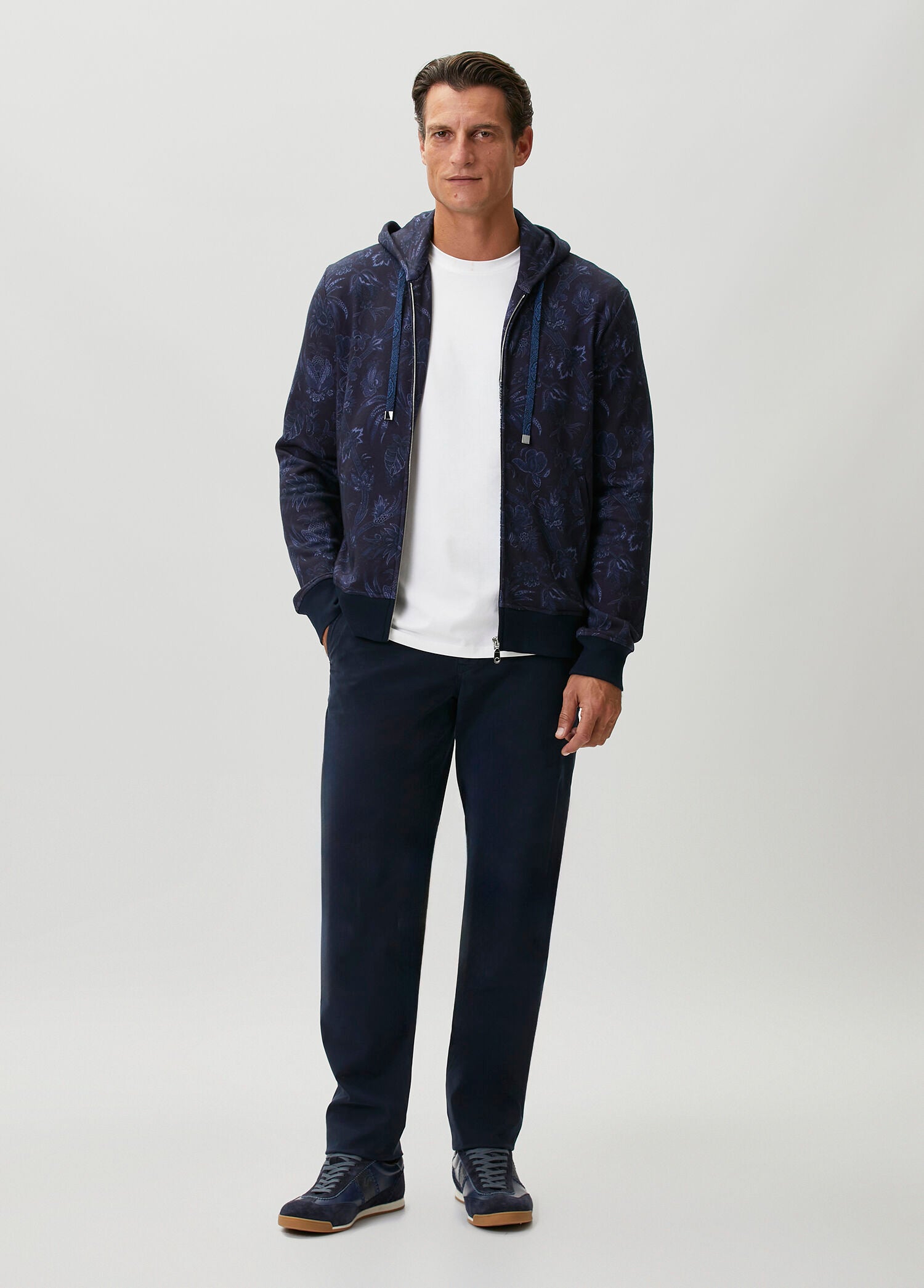 ETRO ZIPPED HOODIE WELT PKT - BEYMEN
