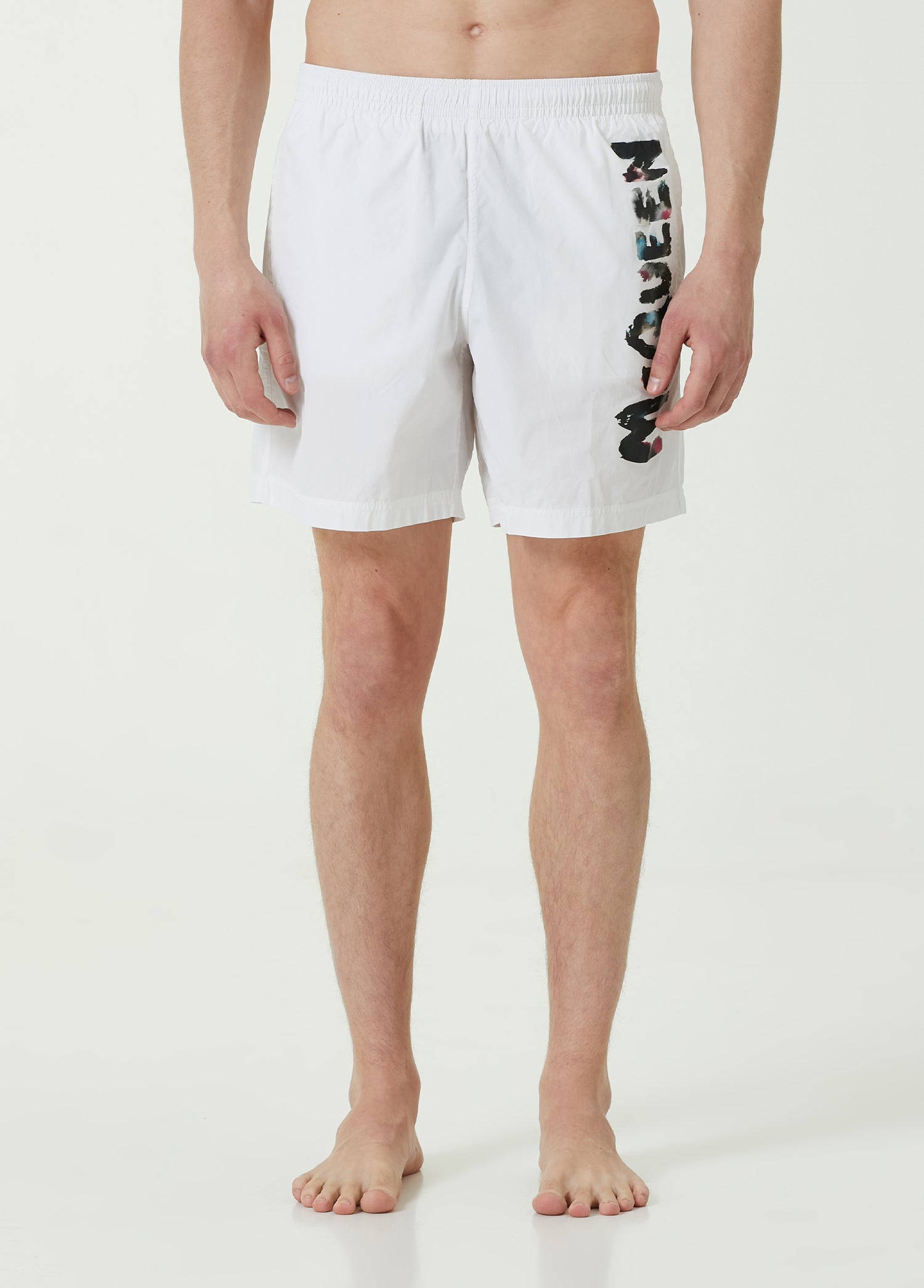 ALEXANDER MCQUEEN LOGO SWIM SHORT