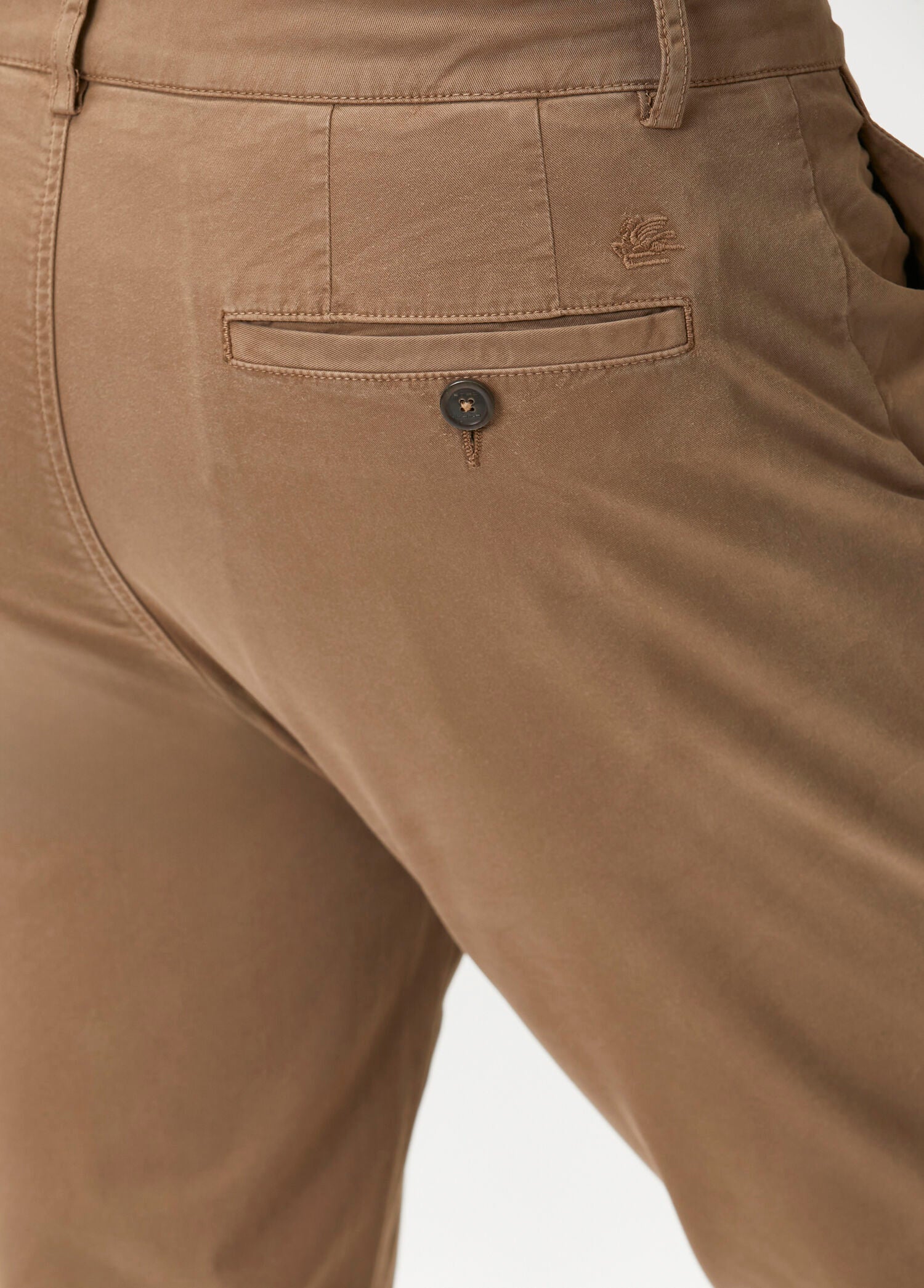 ETRO GARMENT DYE CHINO TROUSER - BEYMEN