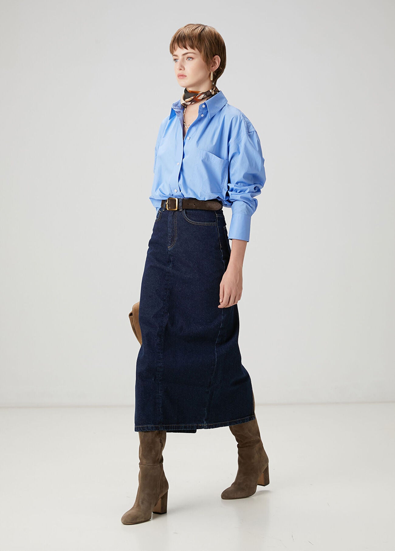 BEYMEN CLUB DENIM SKIRT - BEYMEN
