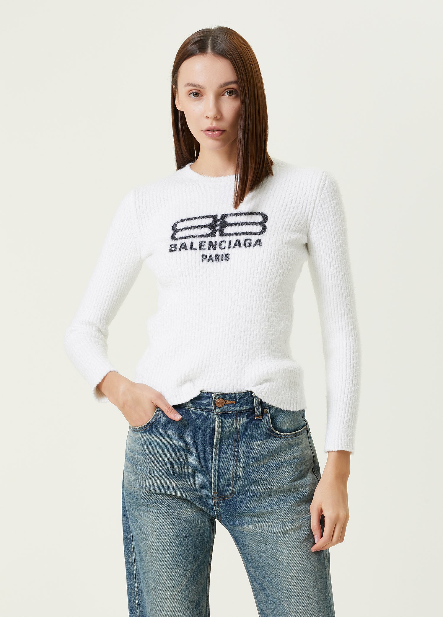 BALENCIAGA CREW PULLOVER - BEYMEN