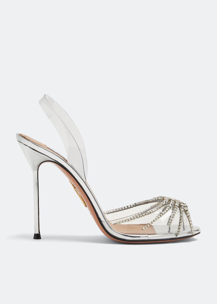 AQUAZZURA PLEXI SANDAL - BEYMEN
