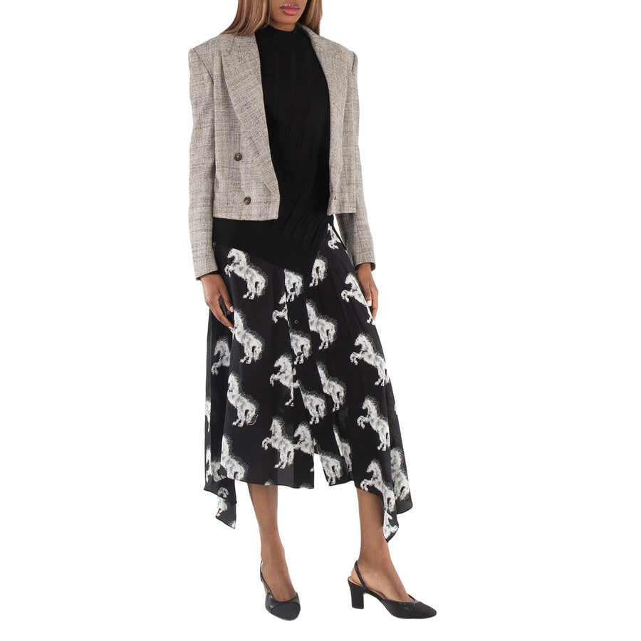 STELLA MCCARTNEY CROPPED OVERSIZED JACKET - BEYMEN