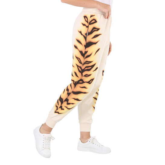 STELLA MCCARTNEY LNY TIGER PRINT SWEATPANTS - BEYMEN