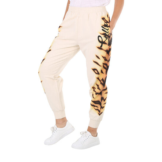 STELLA MCCARTNEY LNY TIGER PRINT SWEATPANTS - BEYMEN