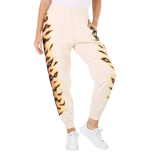 STELLA MCCARTNEY LNY TIGER PRINT SWEATPANTS - BEYMEN