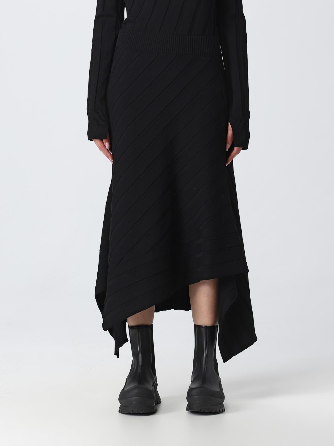 STELLA MCCARTNEY WIDE RIB KNIT SKIRT - BEYMEN