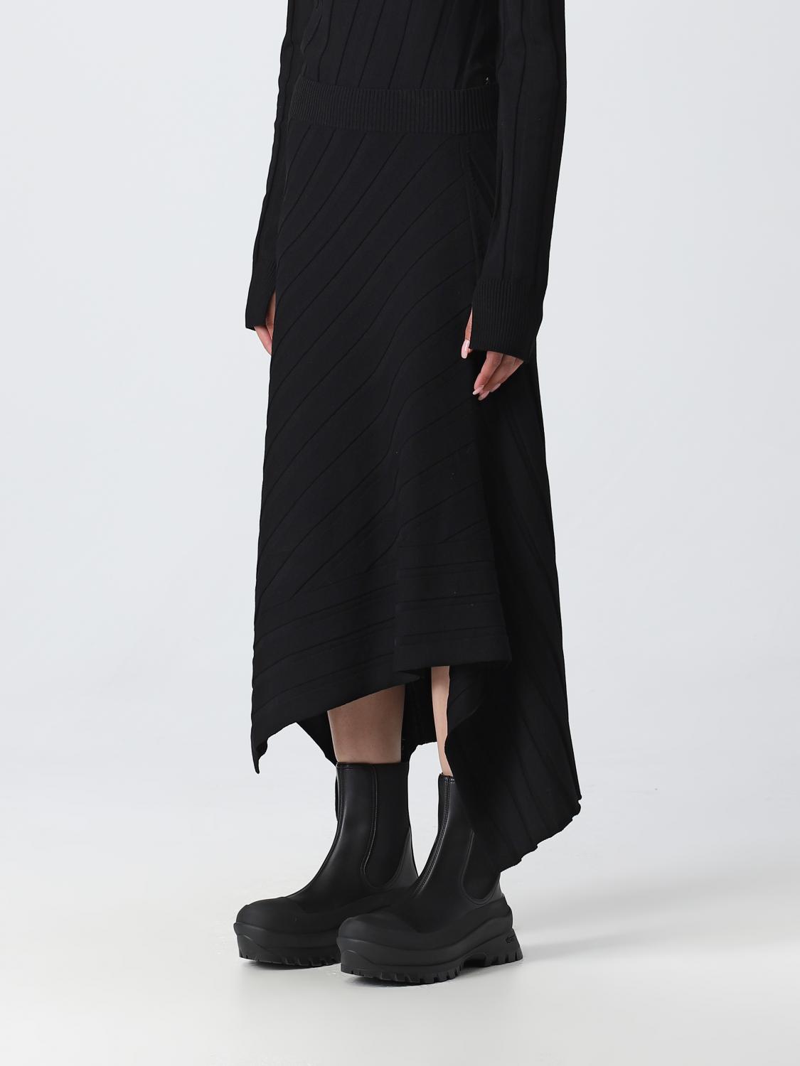 STELLA MCCARTNEY WIDE RIB KNIT SKIRT - BEYMEN