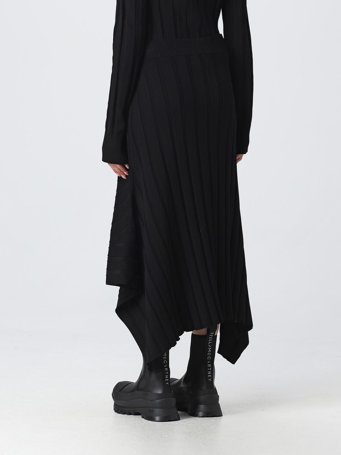 STELLA MCCARTNEY WIDE RIB KNIT SKIRT - BEYMEN