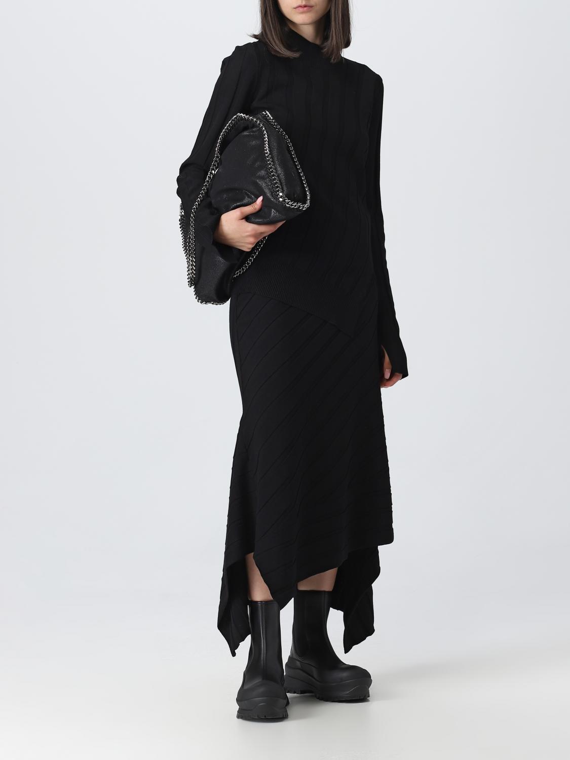 STELLA MCCARTNEY WIDE RIB KNIT SKIRT - BEYMEN