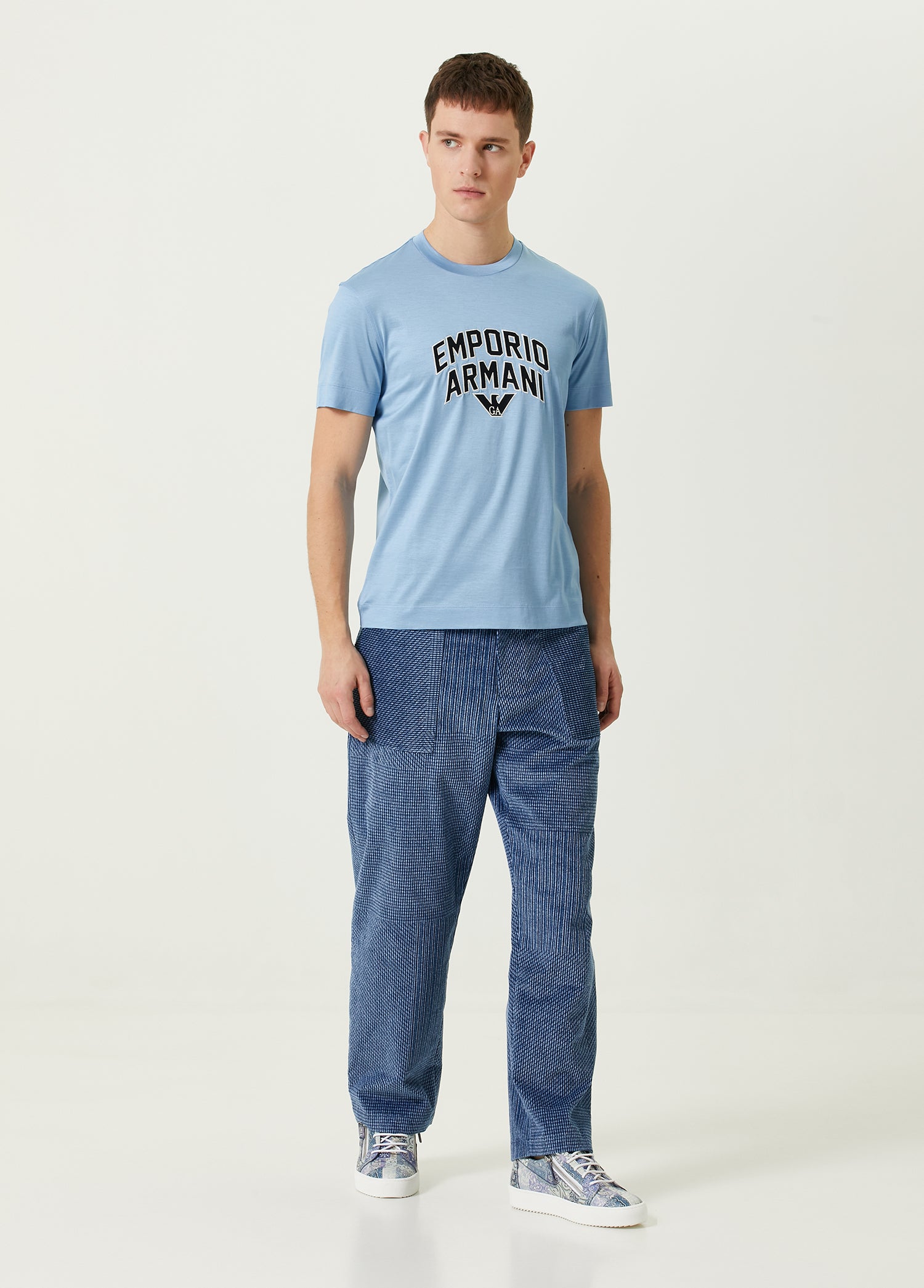 EMPORIO ARMANI CREW SS T-SHIRT - BEYMEN