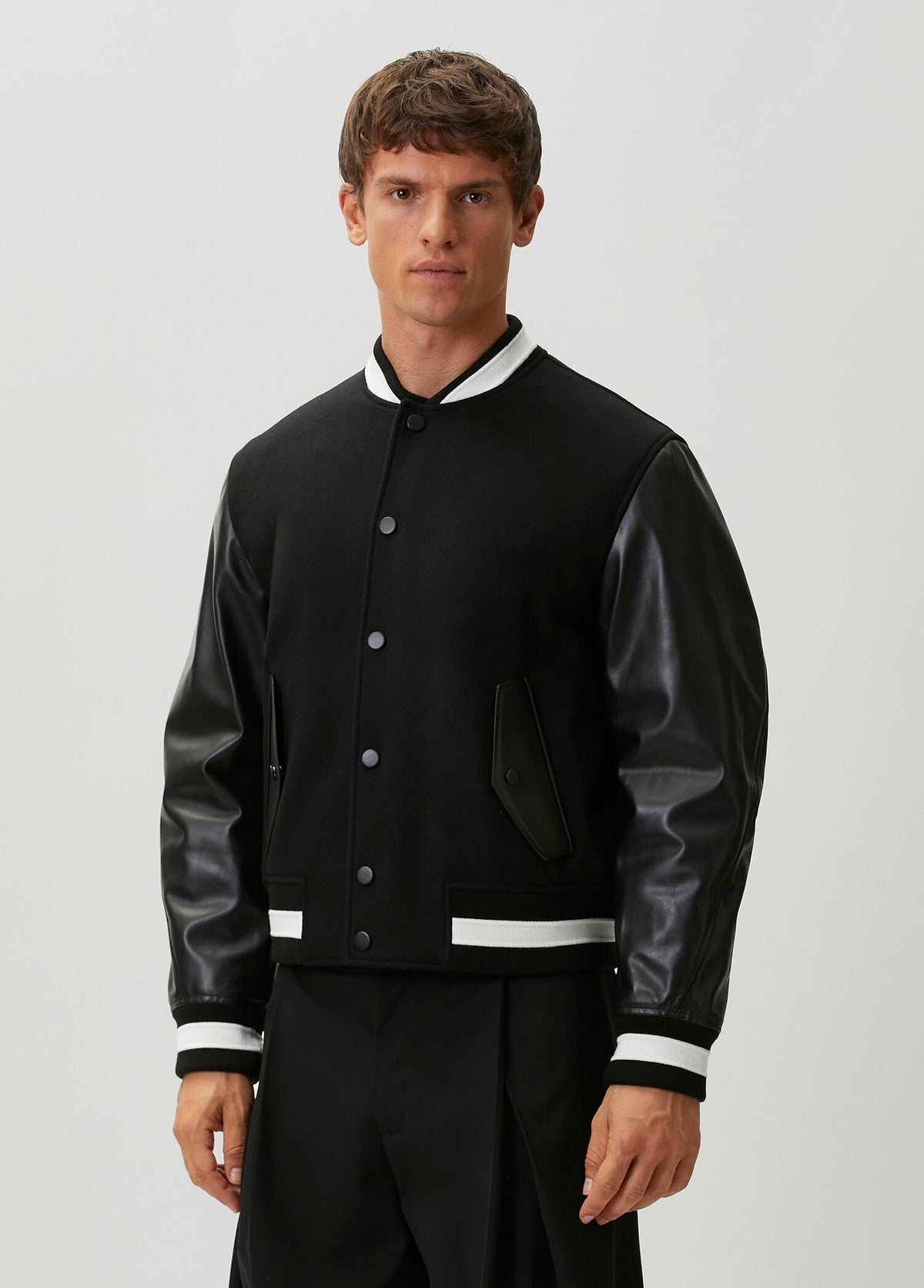 GIVENCHY MIX MATERIAL BLOUSON - BEYMEN