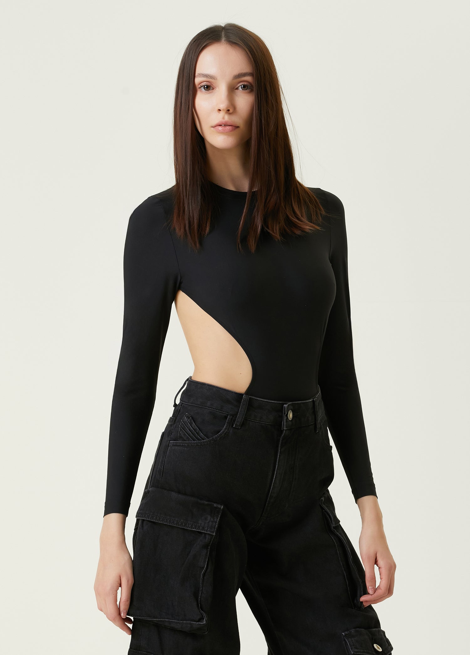 BALENCIAGA CUT OUT TOP
