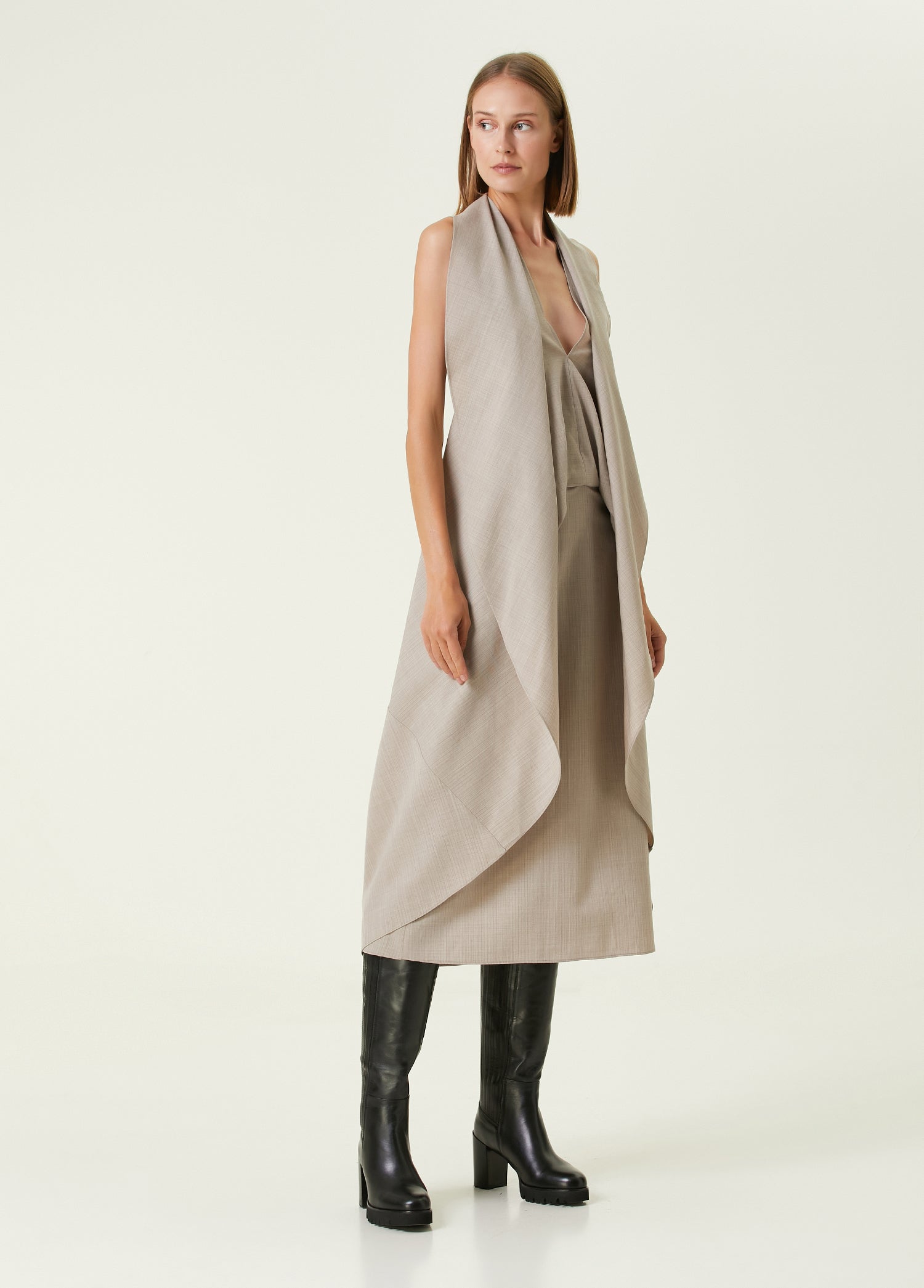 FENDI ABITO PINSTRIPE FLAN