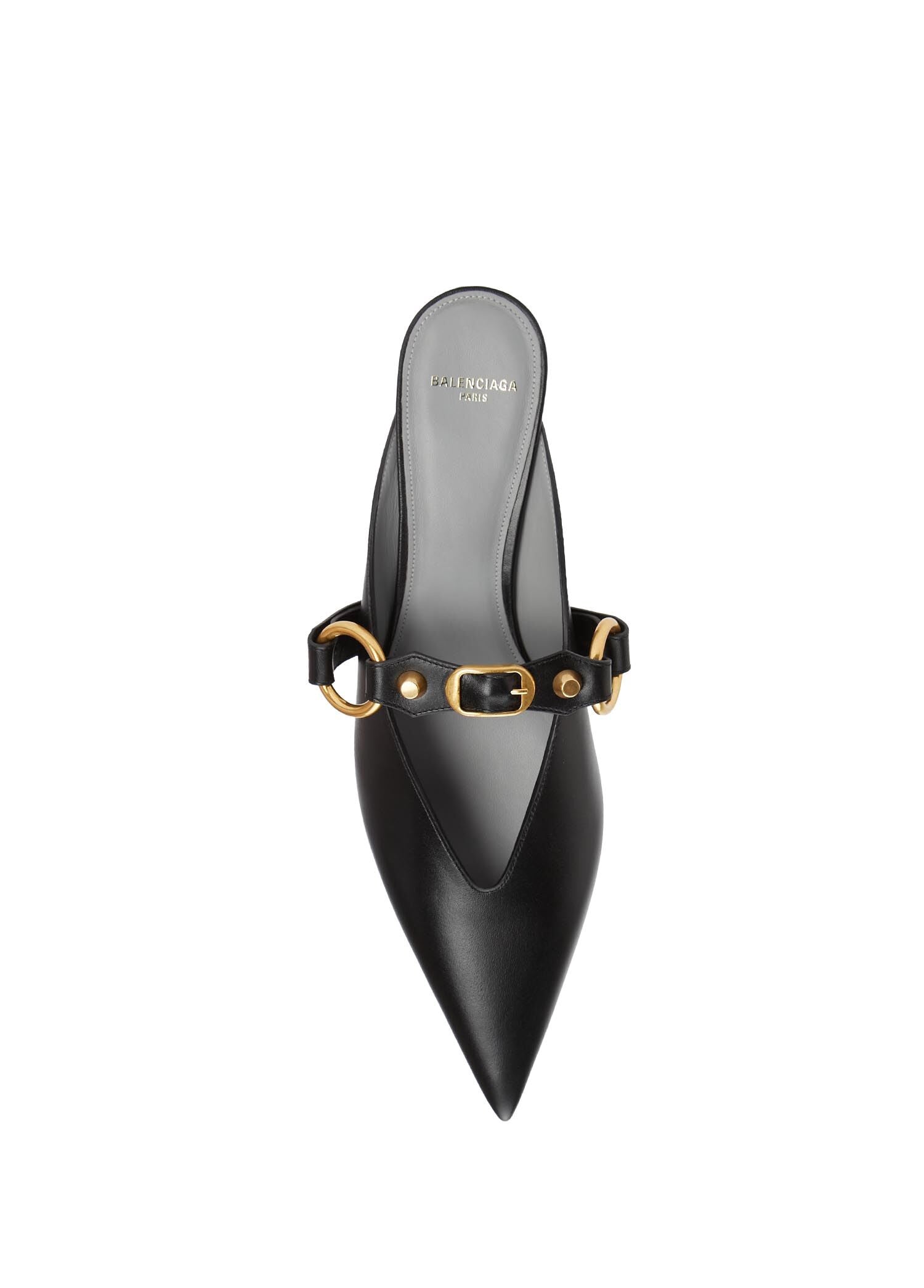 BALENCIAGA KITTEN HEEL MULE L45 - BEYMEN