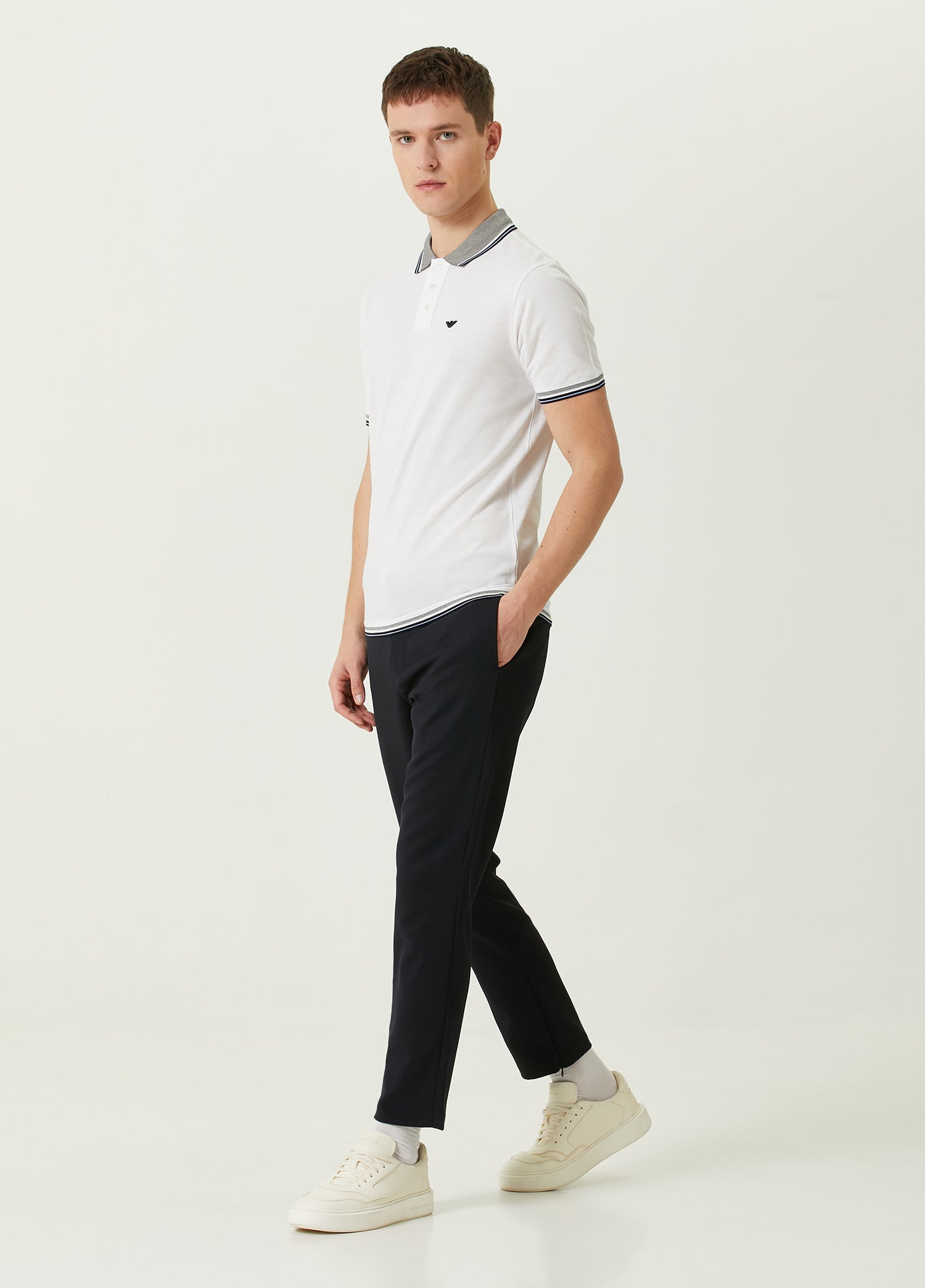 EMPORIO ARMANI POLO SHIRT - BEYMEN