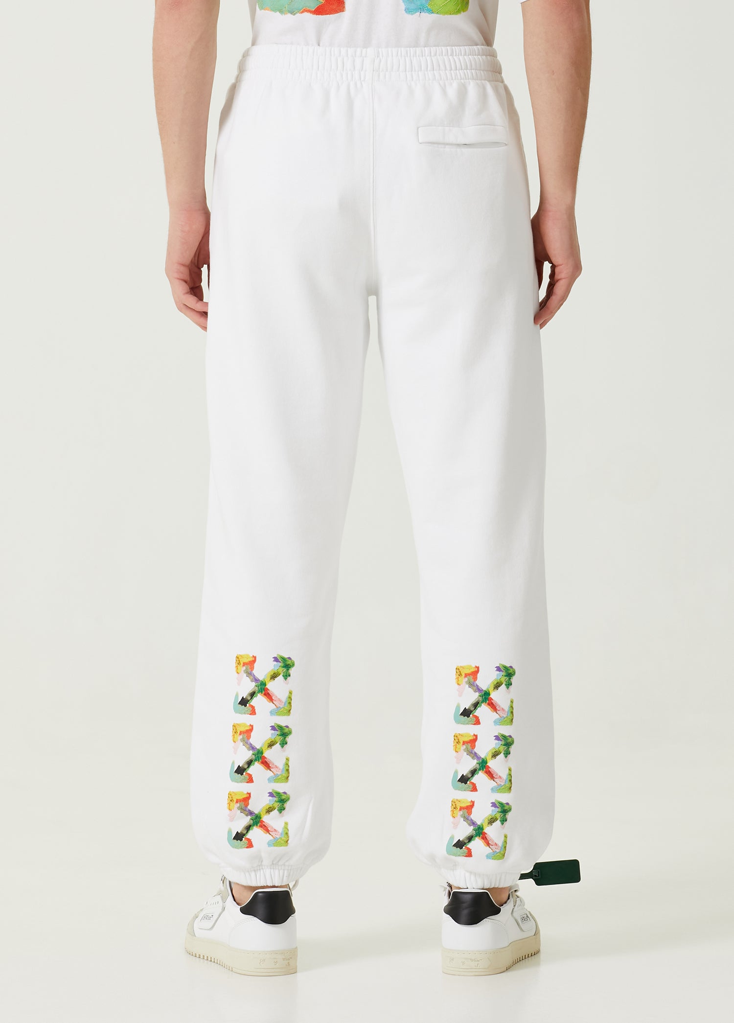 OFF-WHITE BRUSH ARR SLIM SWEATPANT