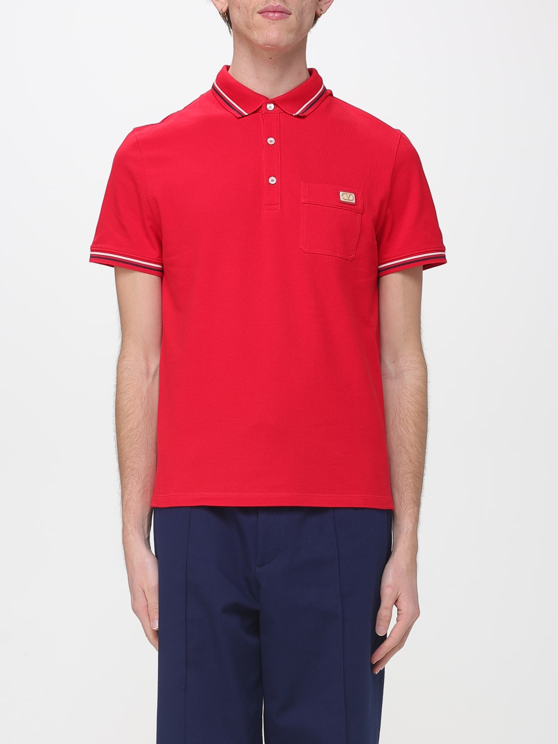 VALENTINO GARAVANI POLO JERSEY - BEYMEN