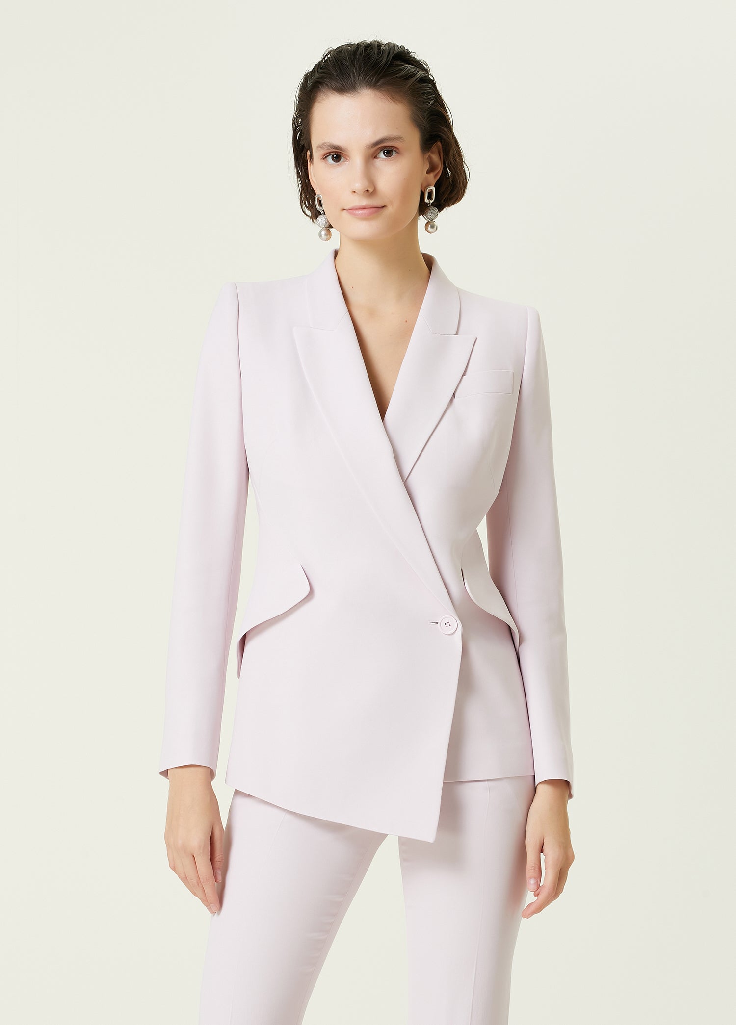ALEXANDER MCQUEEN DROP HEM ONE BUTN JACKE - BEYMEN