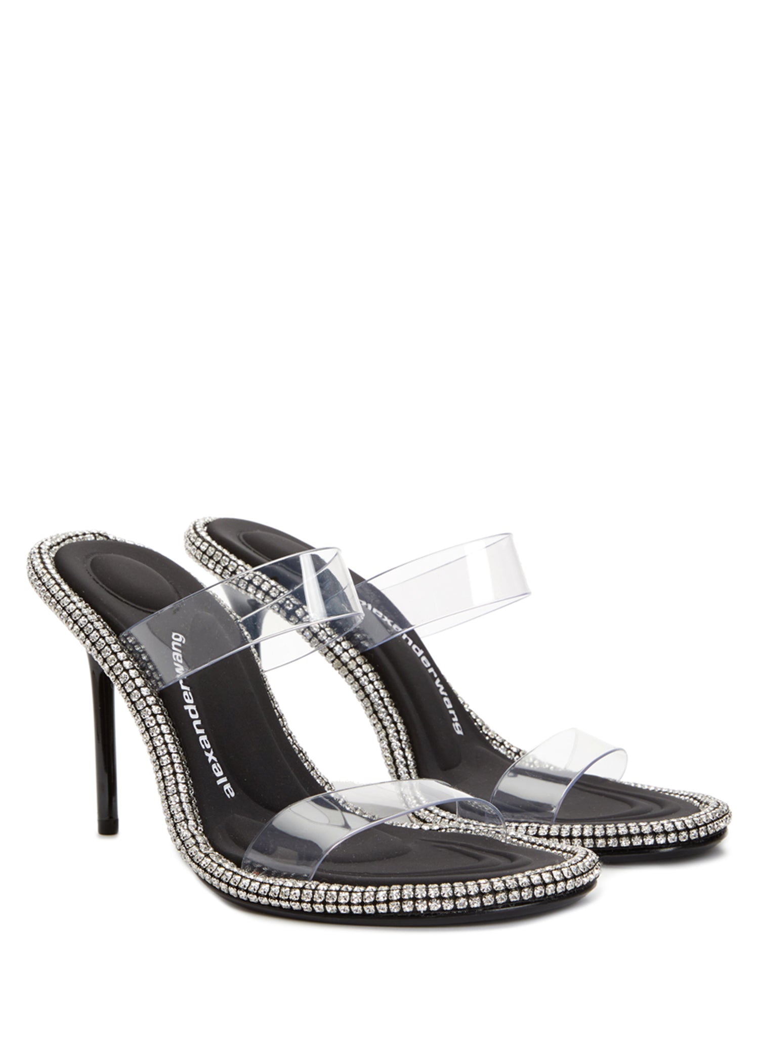 ALEXANDER WANG NOVA CRYSTAL SLIDE SANDAL - BEYMEN