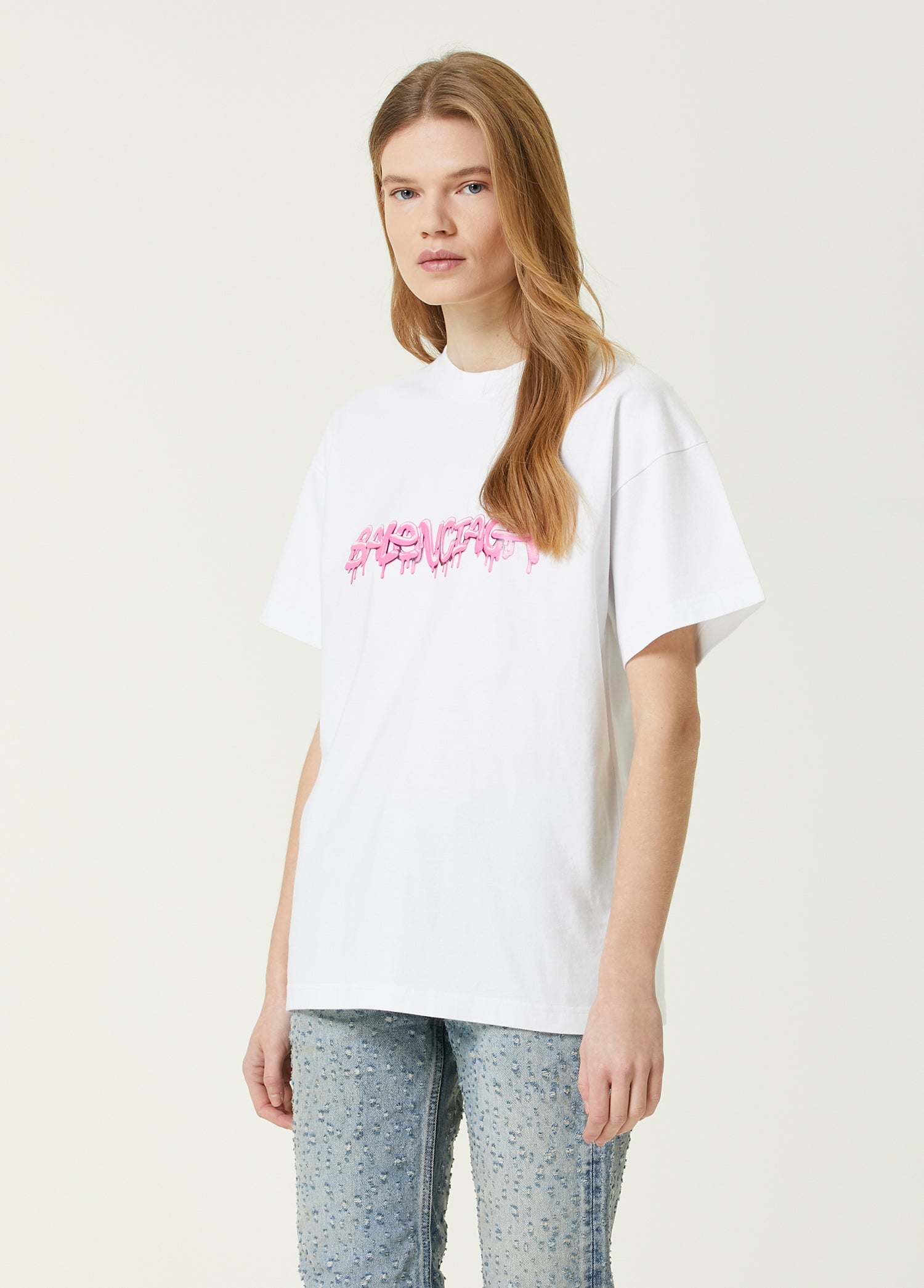 BALENCIAGA MEDIUM FIT T-SHIRT