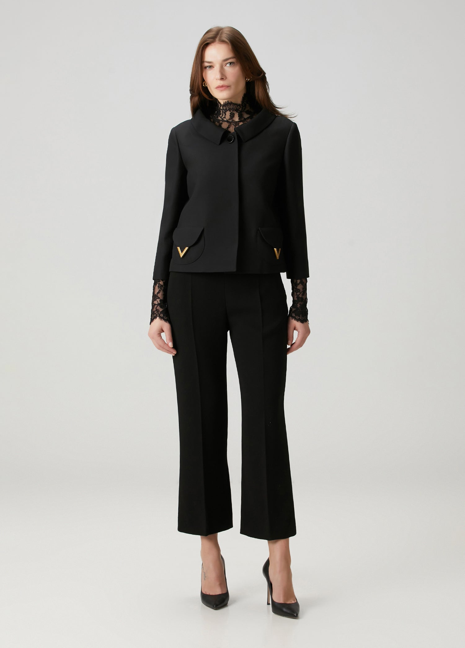 VALENTINO GARAVANI WOOL-SILK JACKET - BEYMEN