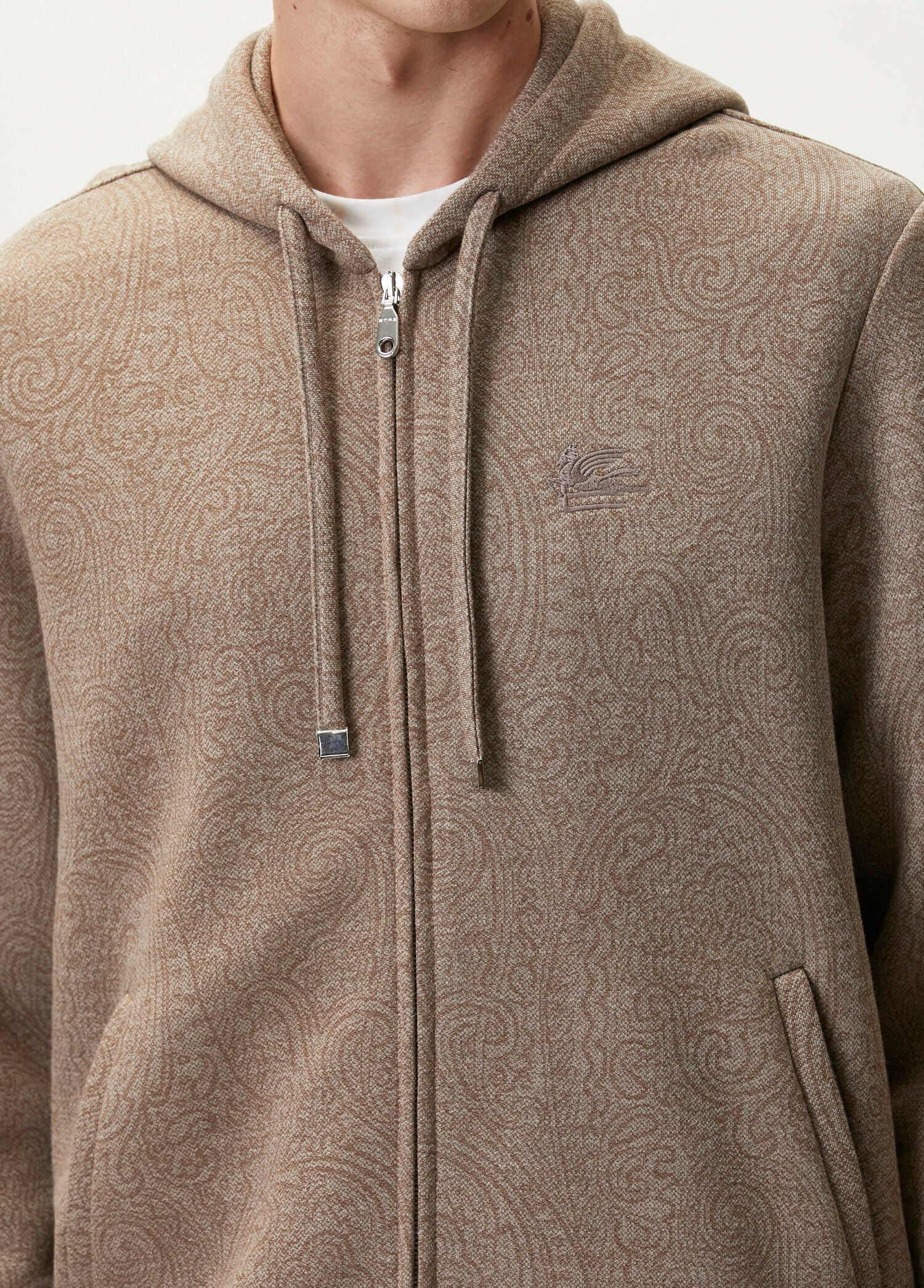 ETRO ZIPPED HOODIE WELT PKT - BEYMEN