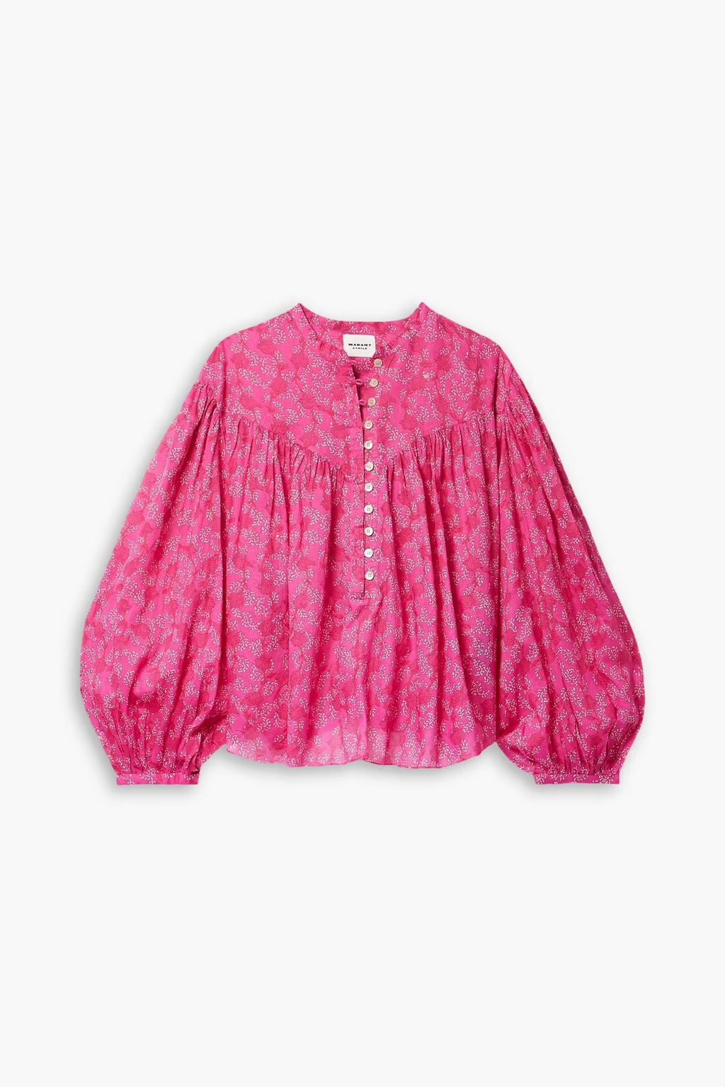 ISABEL MARANT BLOUSE W/VOLUMINOUS SLEEVES