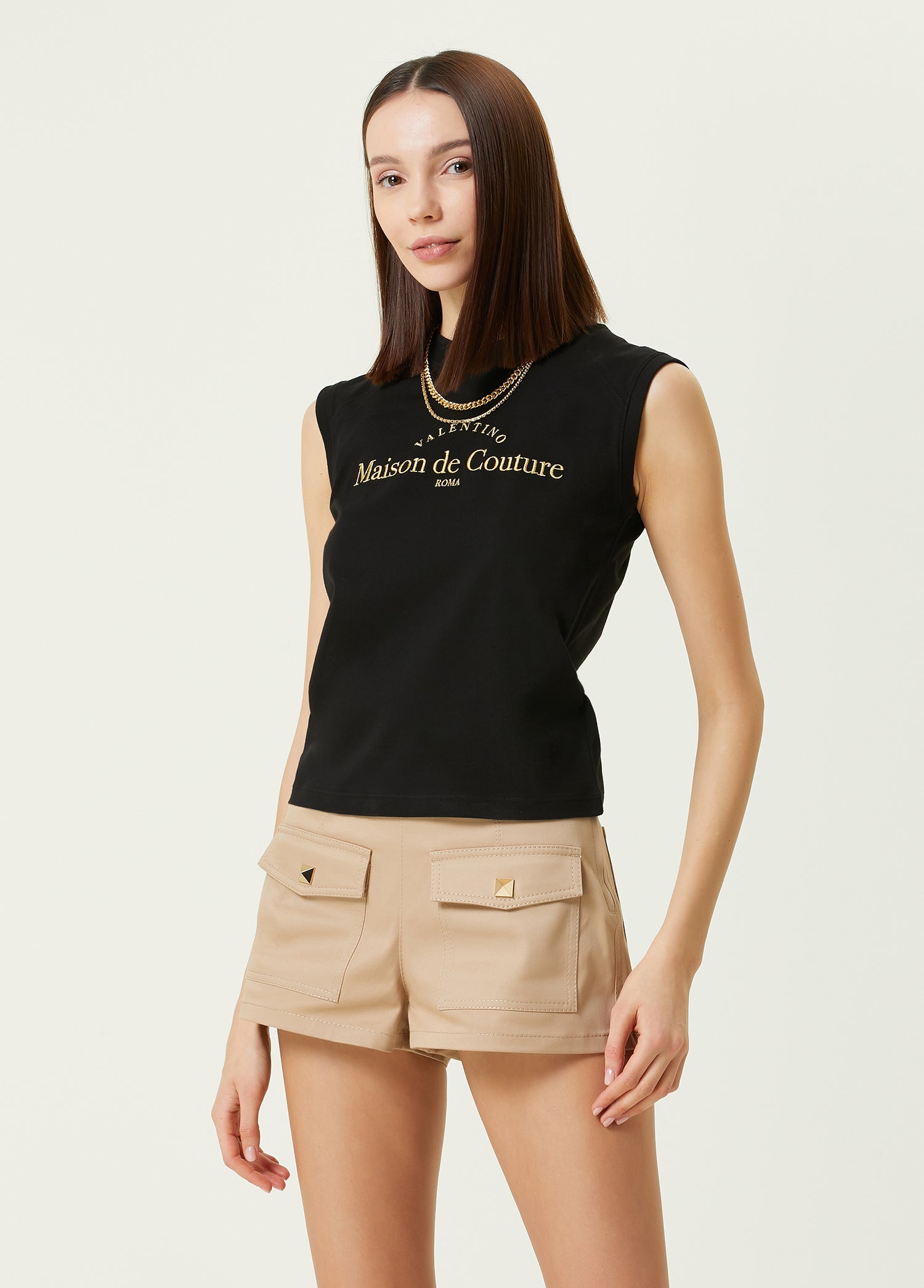 VALENTINO SLEEVELESS T-SHIRT - BEYMEN