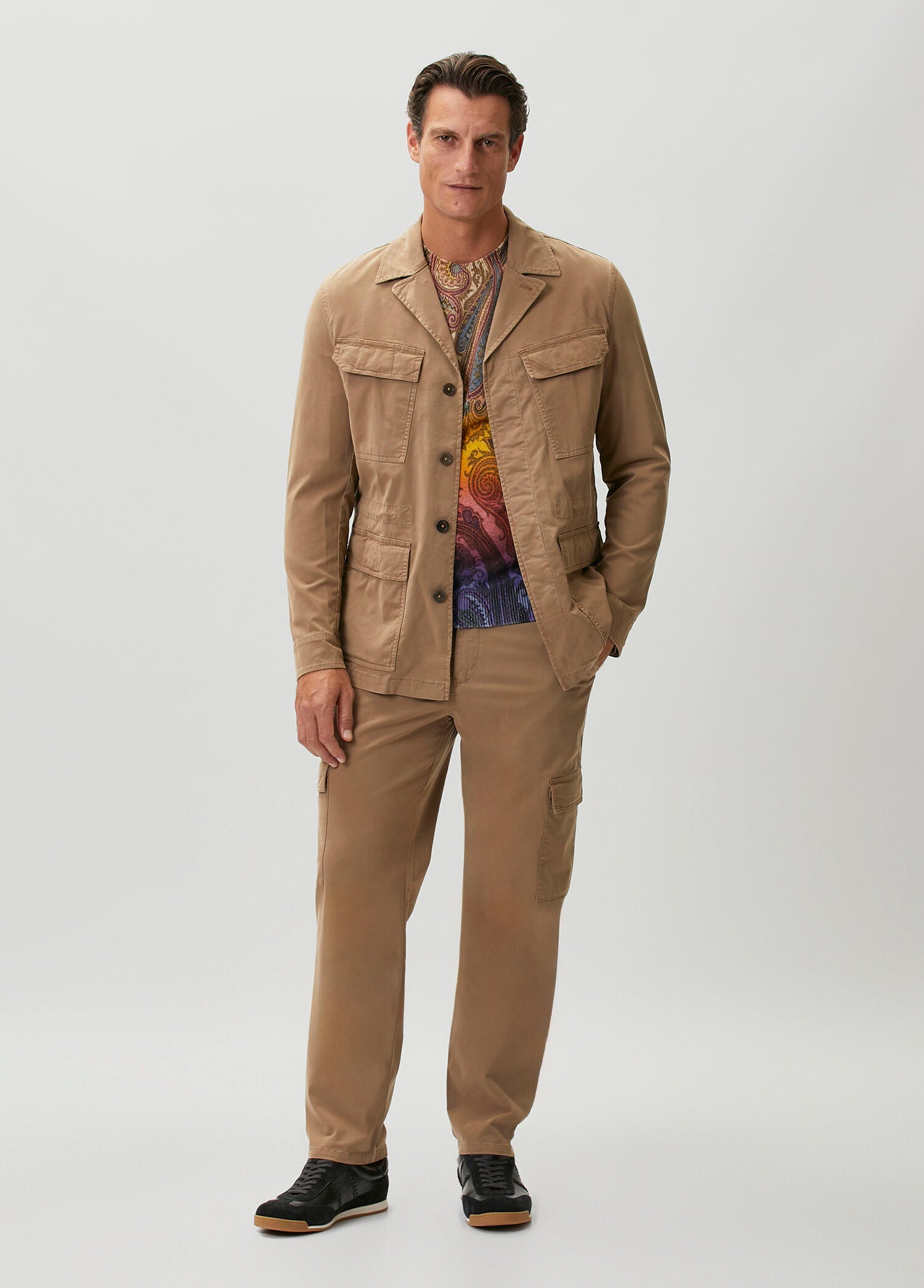 ETRO GARMENT DYE UNLINED FIELD JACK - BEYMEN