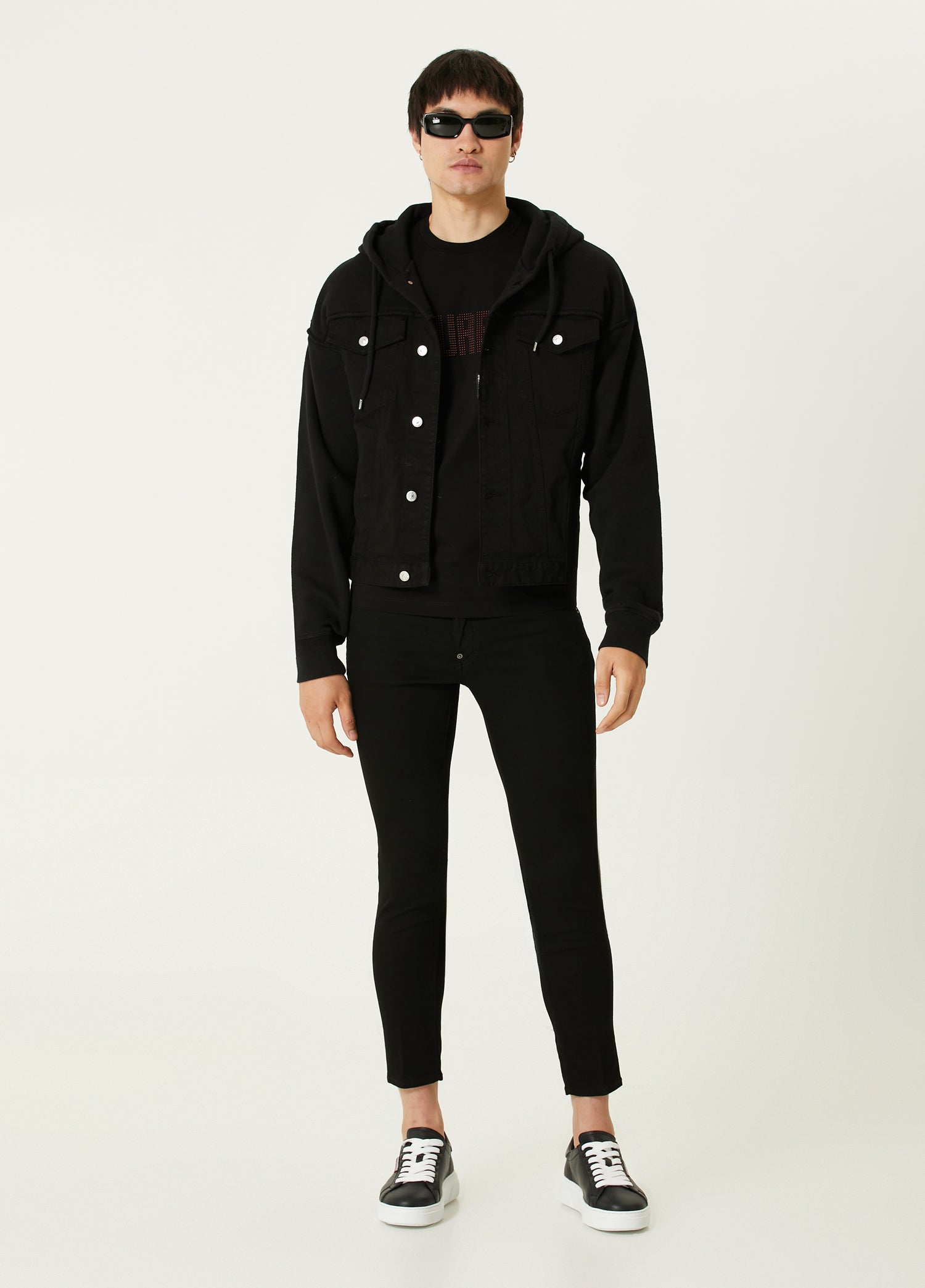 DSQUARED2 CIPRO FIT ZIPPED HOODIE