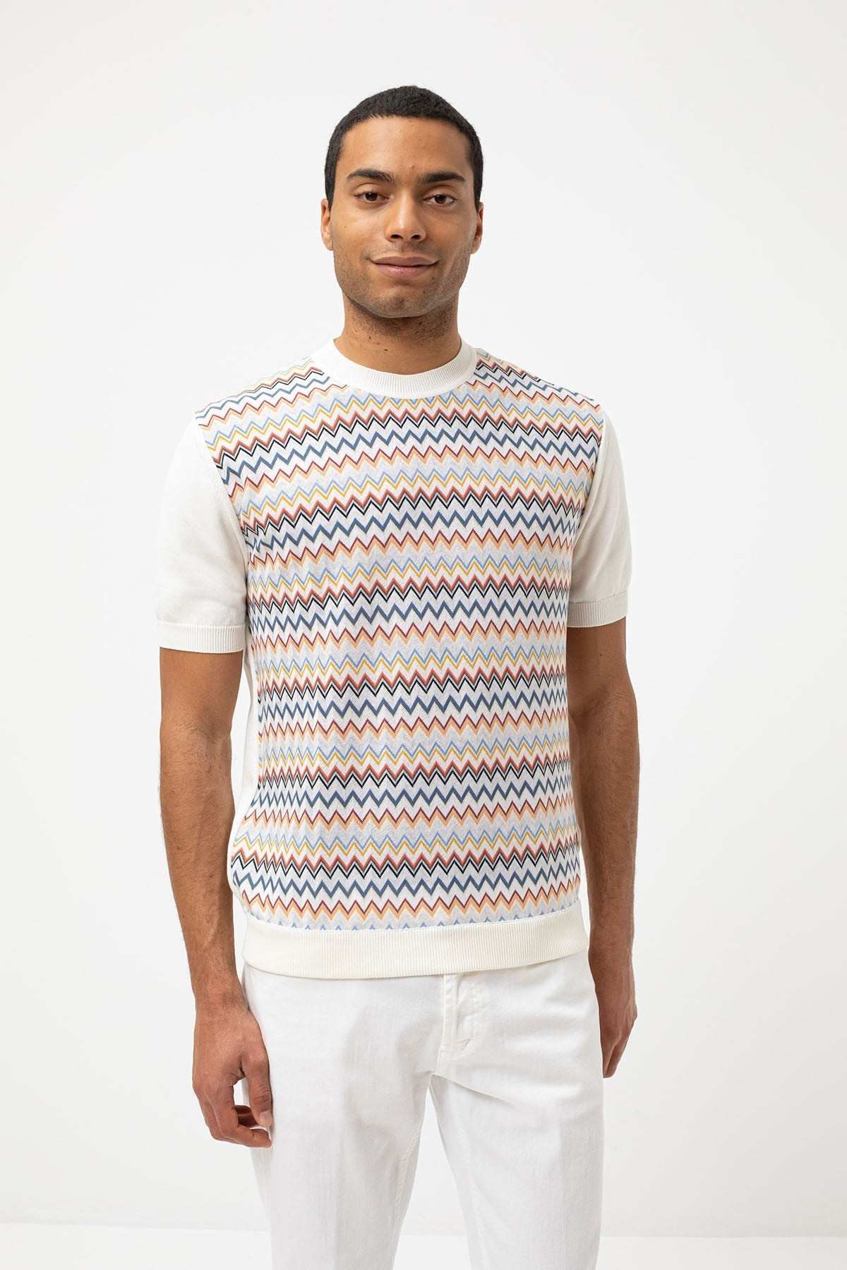 MISSONI SHORT SLEEVE T-SHIRT - BEYMEN