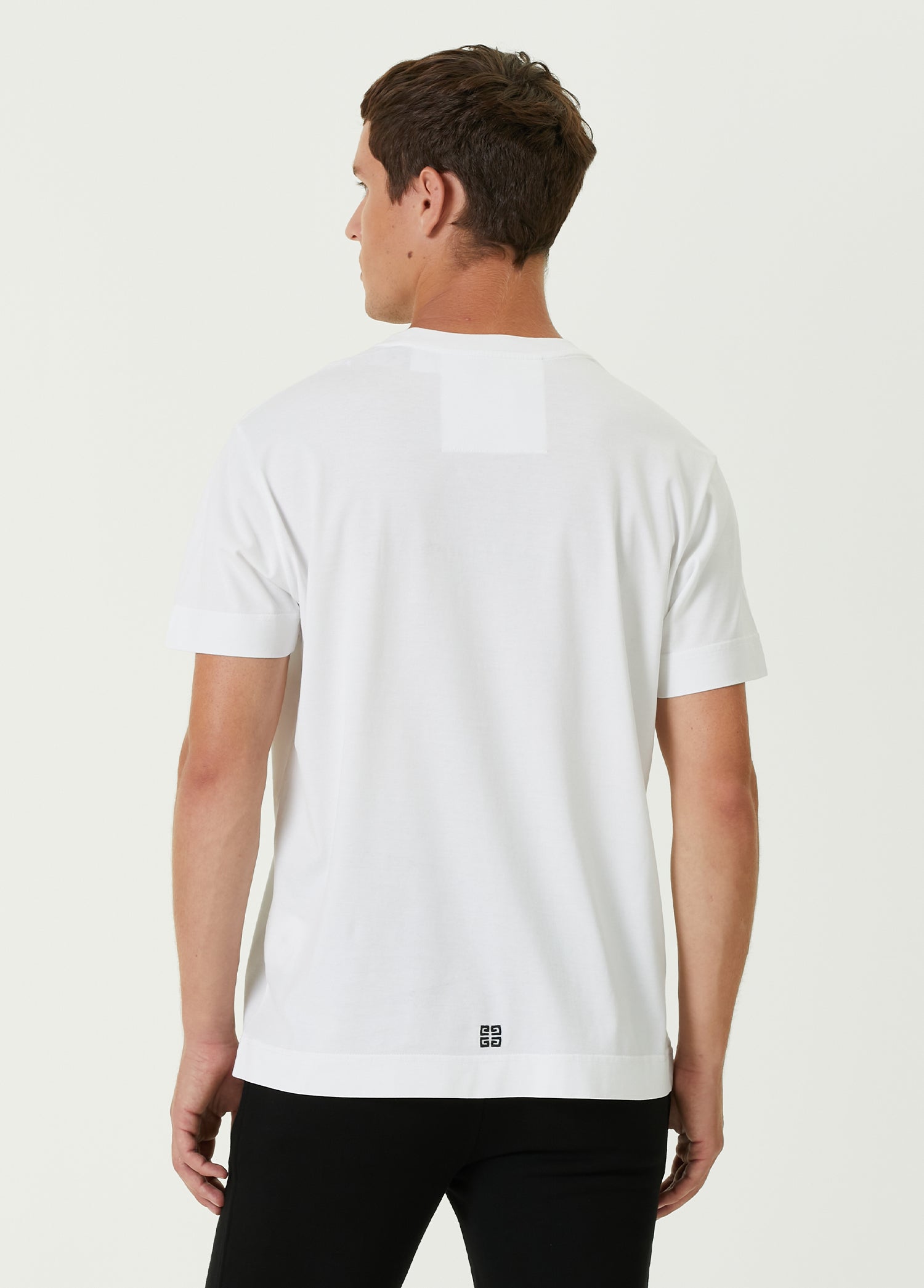 GIVENCHY CLASSIC FIT EMBROIDERY T-SHIRT - BEYMEN
