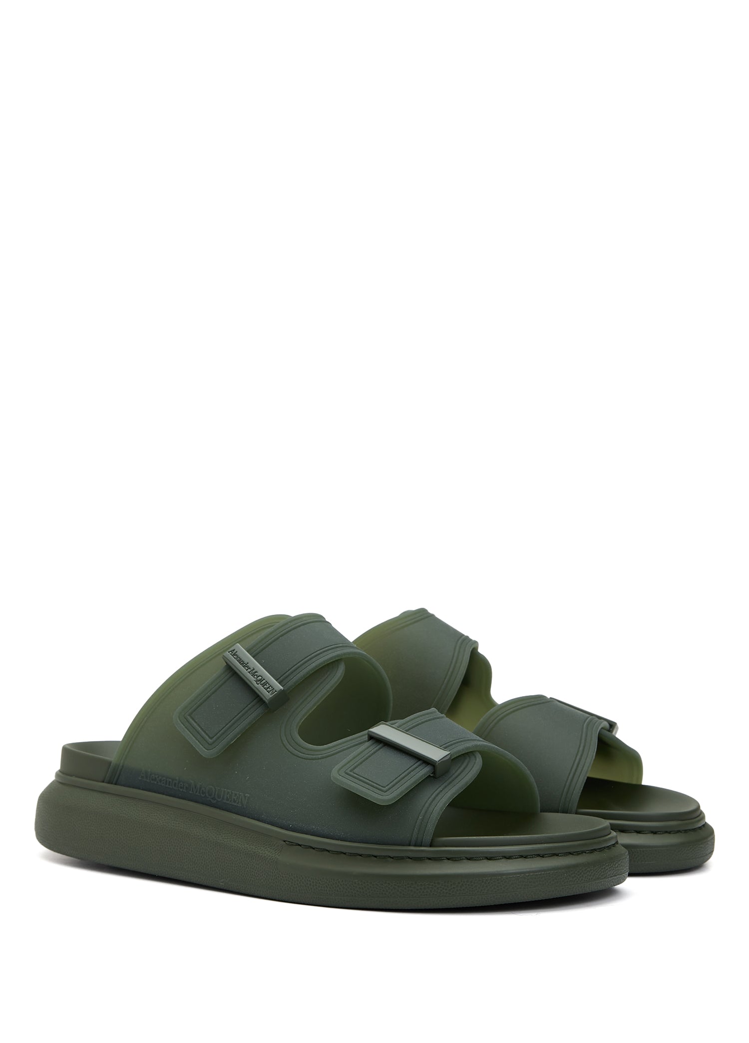 ALEXANDER MCQUEEN RUBBER SANDAL - BEYMEN