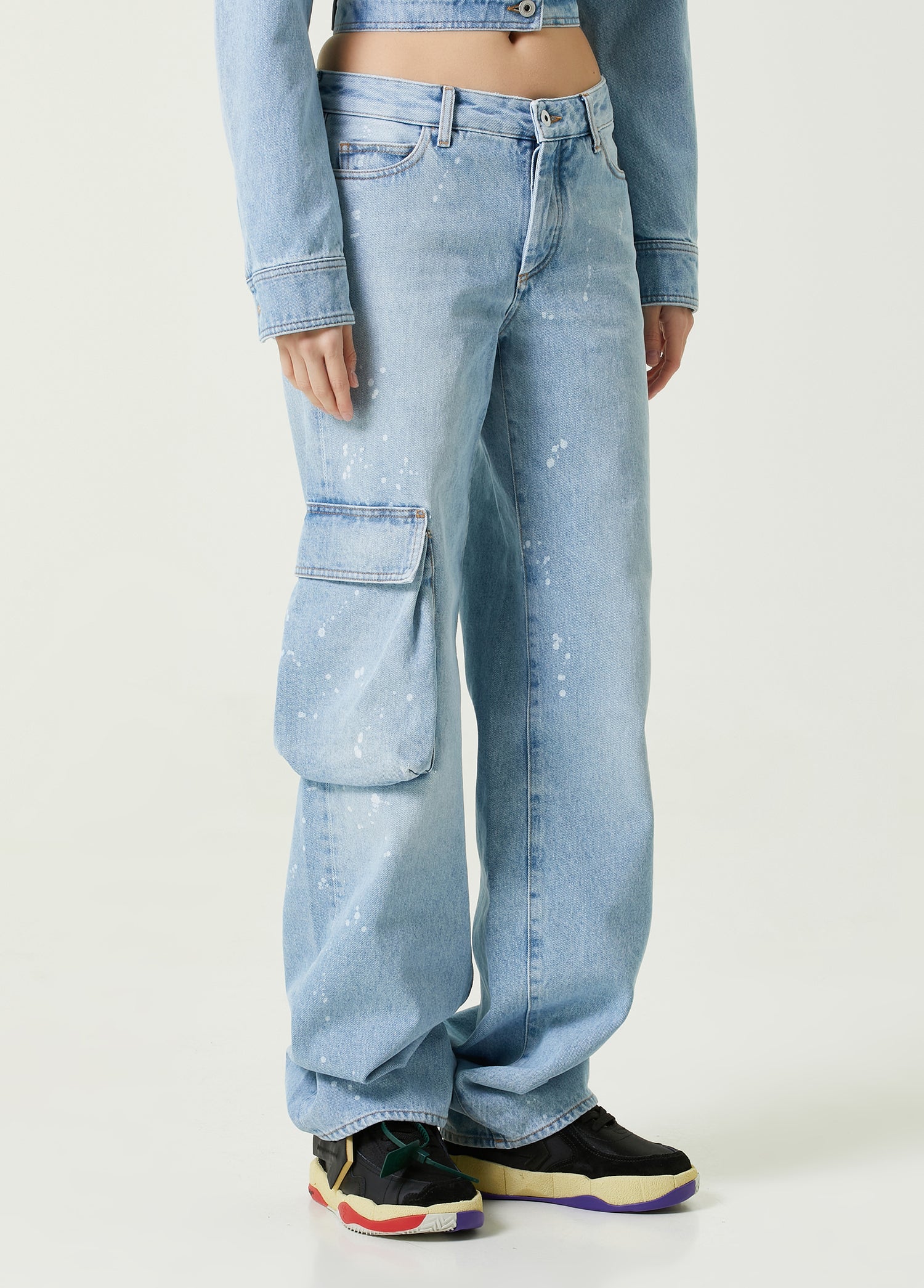 OFF-WHITE TOYBOX PAINTED POCKET PANT - BEYMEN
