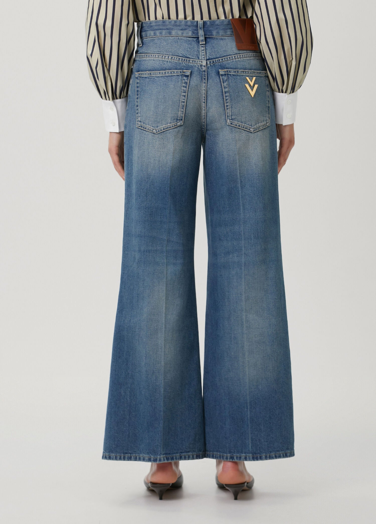 VALENTINO GARAVANI DENIM BOTTOMS - BEYMEN
