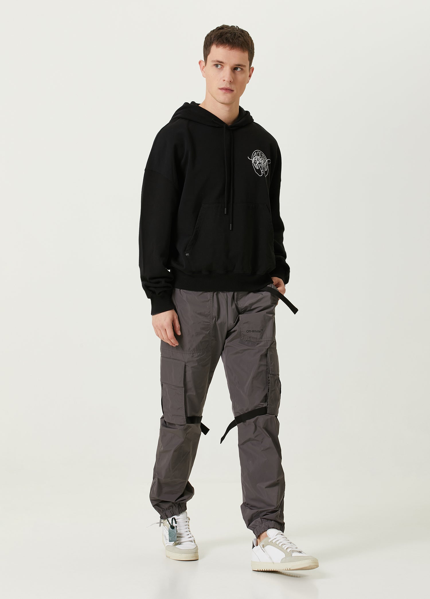 OFF WHITE DIAG TAB POLY CARGO PANT - BEYMEN