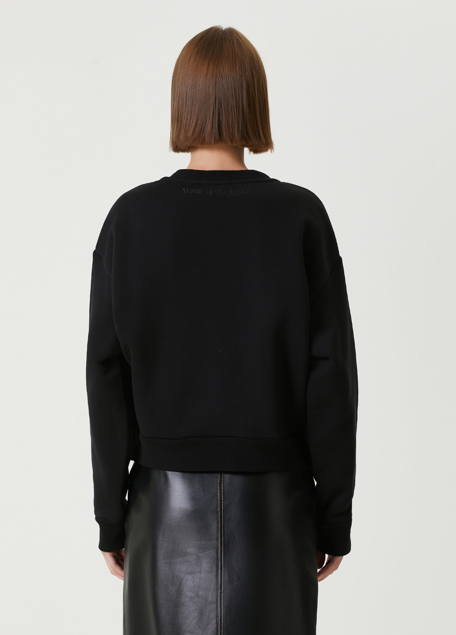 ALEXANDER MCQUEEN COTTON SWEATSHIR