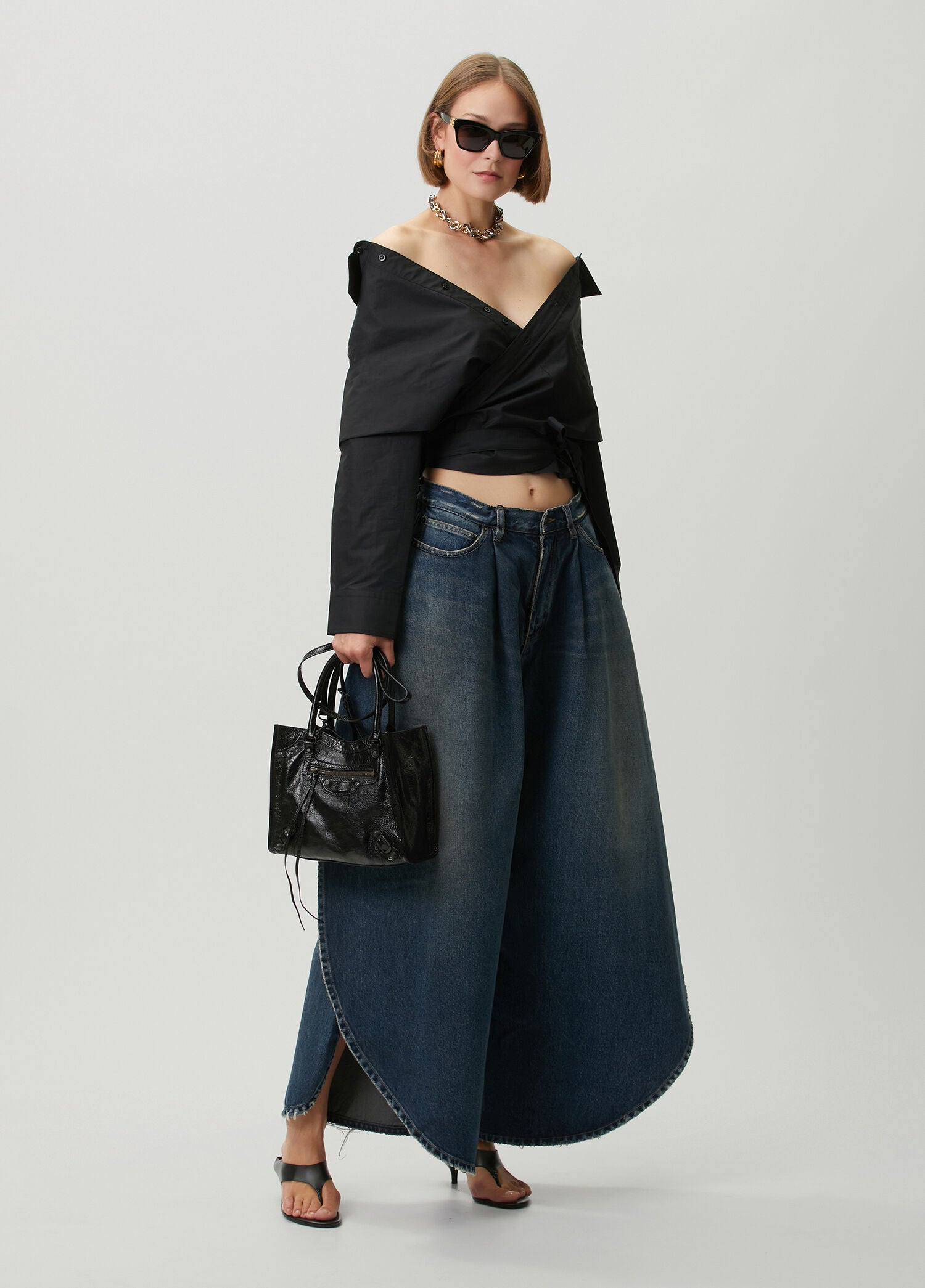 BALENCIAGA WRAP SHIRT - BEYMEN