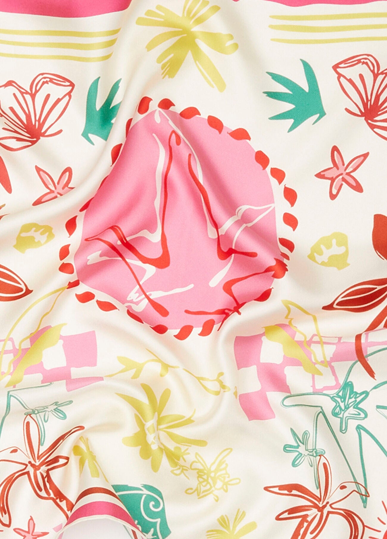 BEYMEN CLUB SILK SCARF - BEYMEN