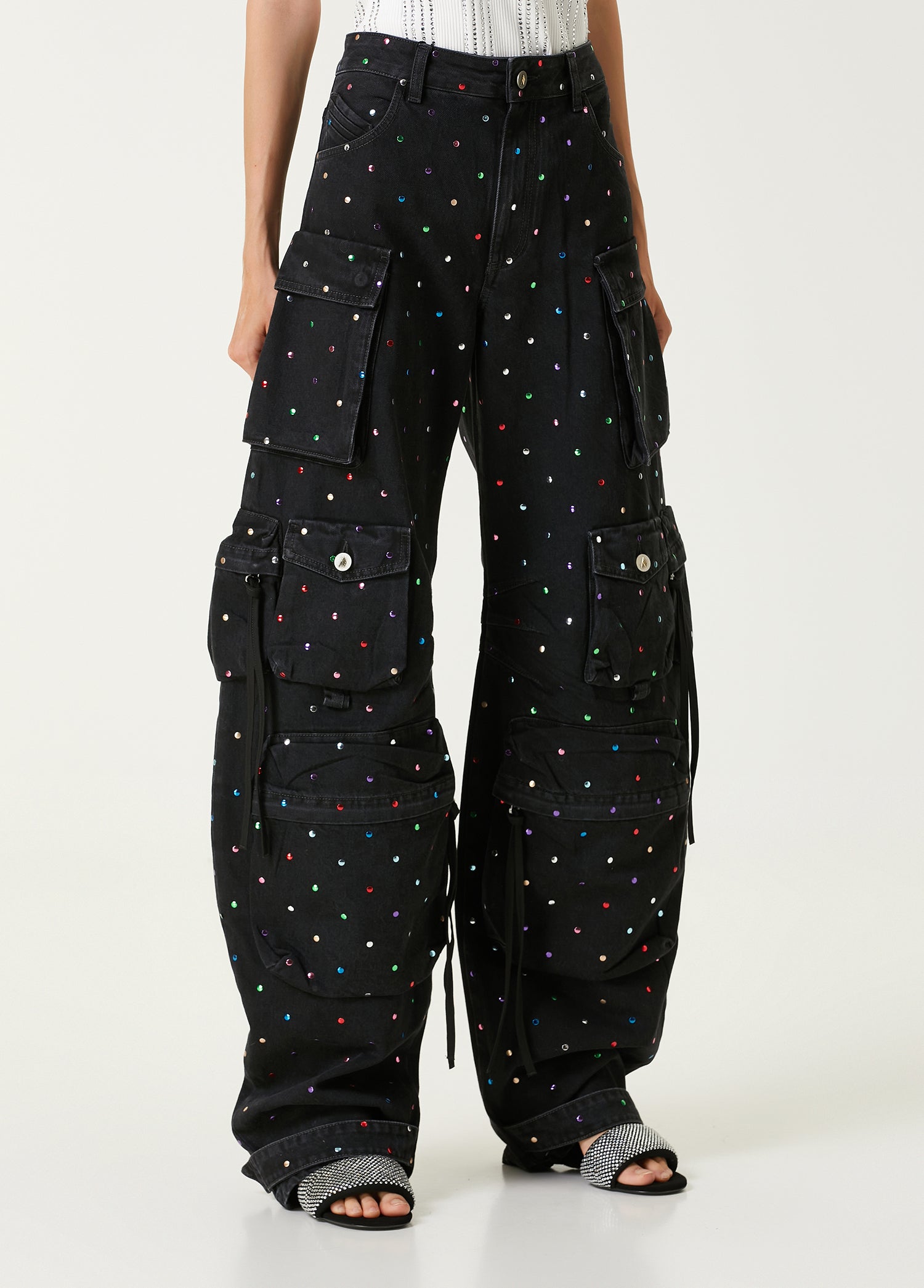 THE ATTICO PANTALONI LUNGHI 'FERN - BEYMEN