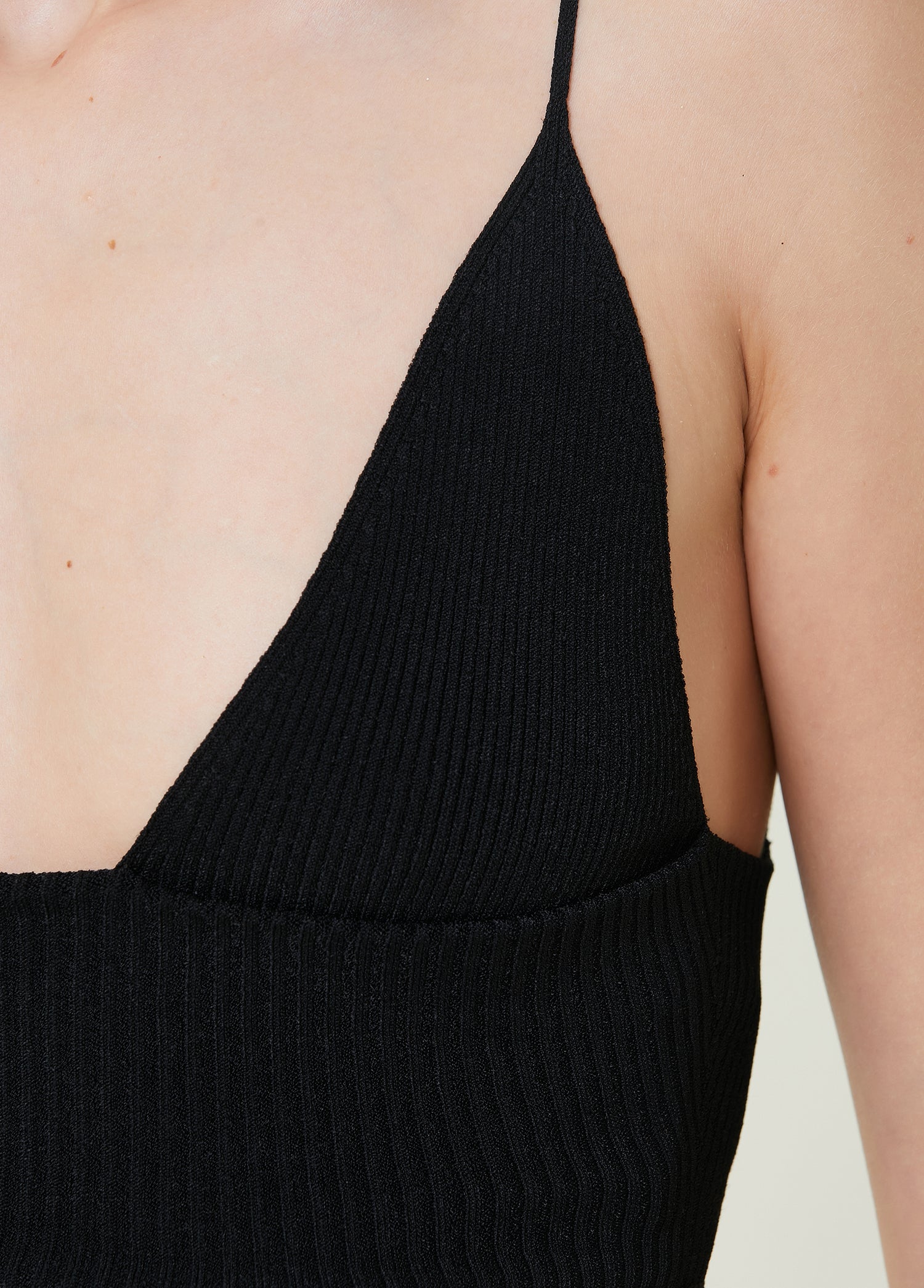 DSQUARED2 RIBBED KNIT BRA TOP - BEYMEN